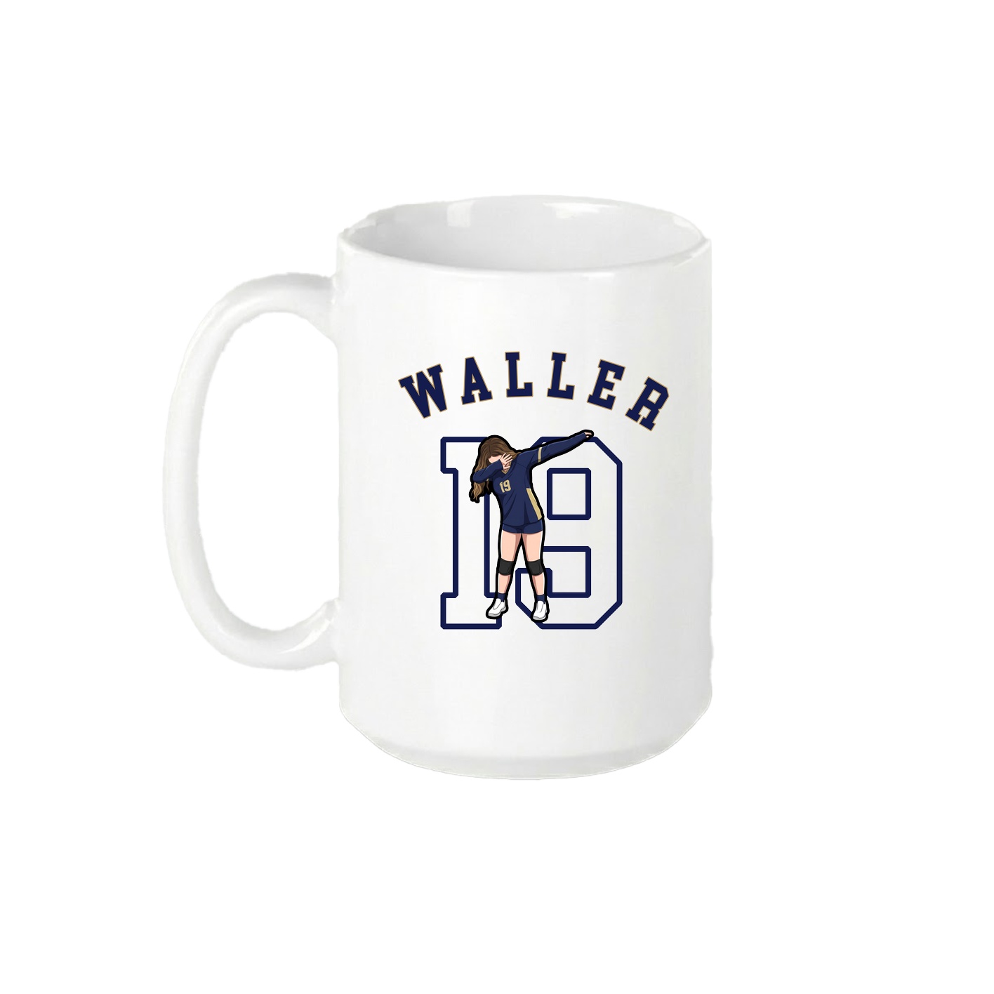 15oz Coffee Mug — Shirsey Arch in White