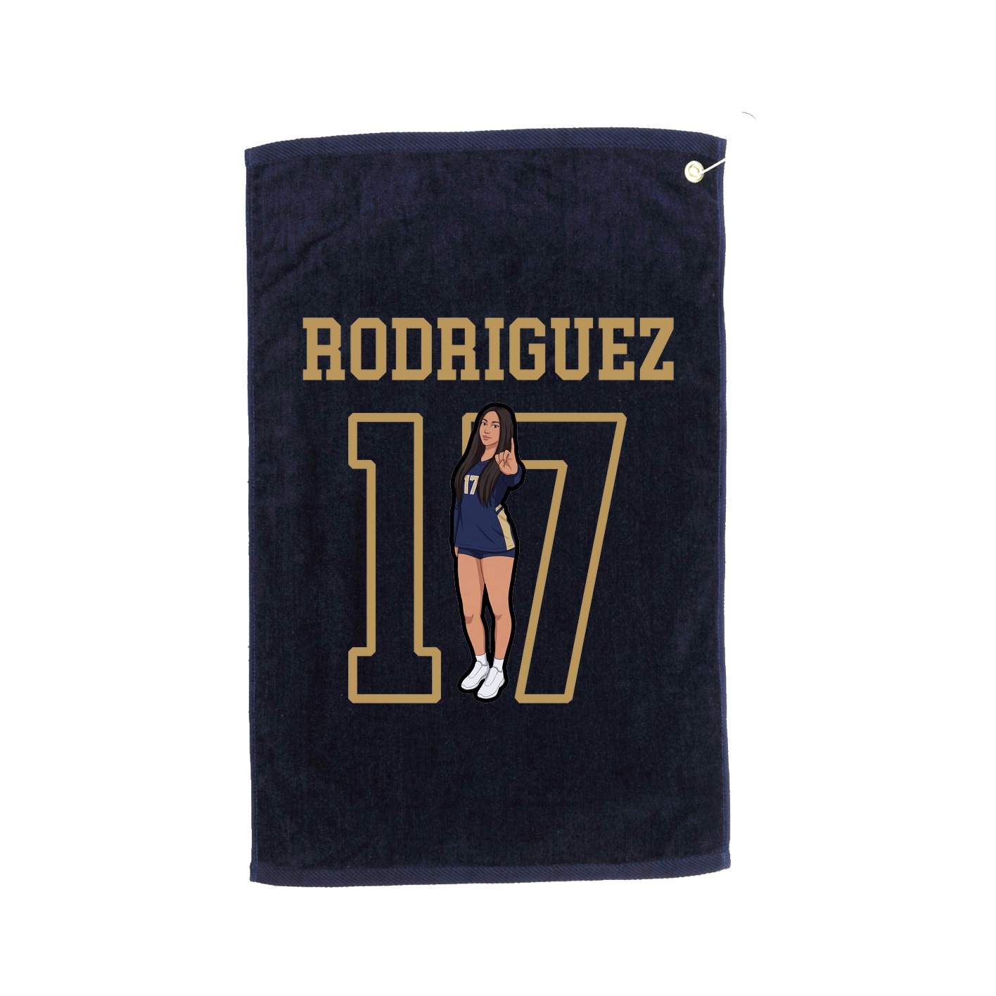 Golf Towel — Shirsey in Navy