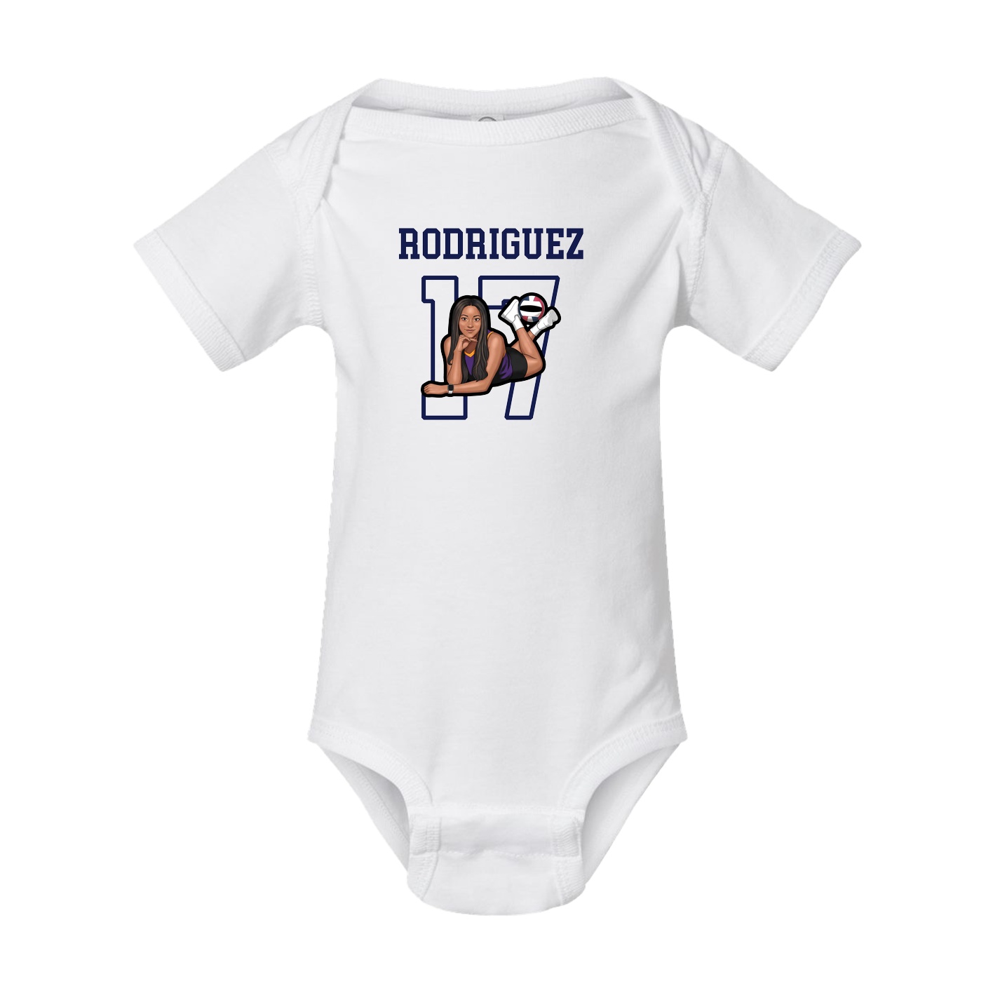 Baby Onesie — Shirsey in White
