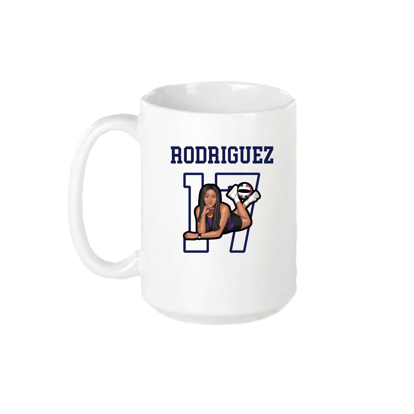 15oz Coffee Mug — Shirsey in White