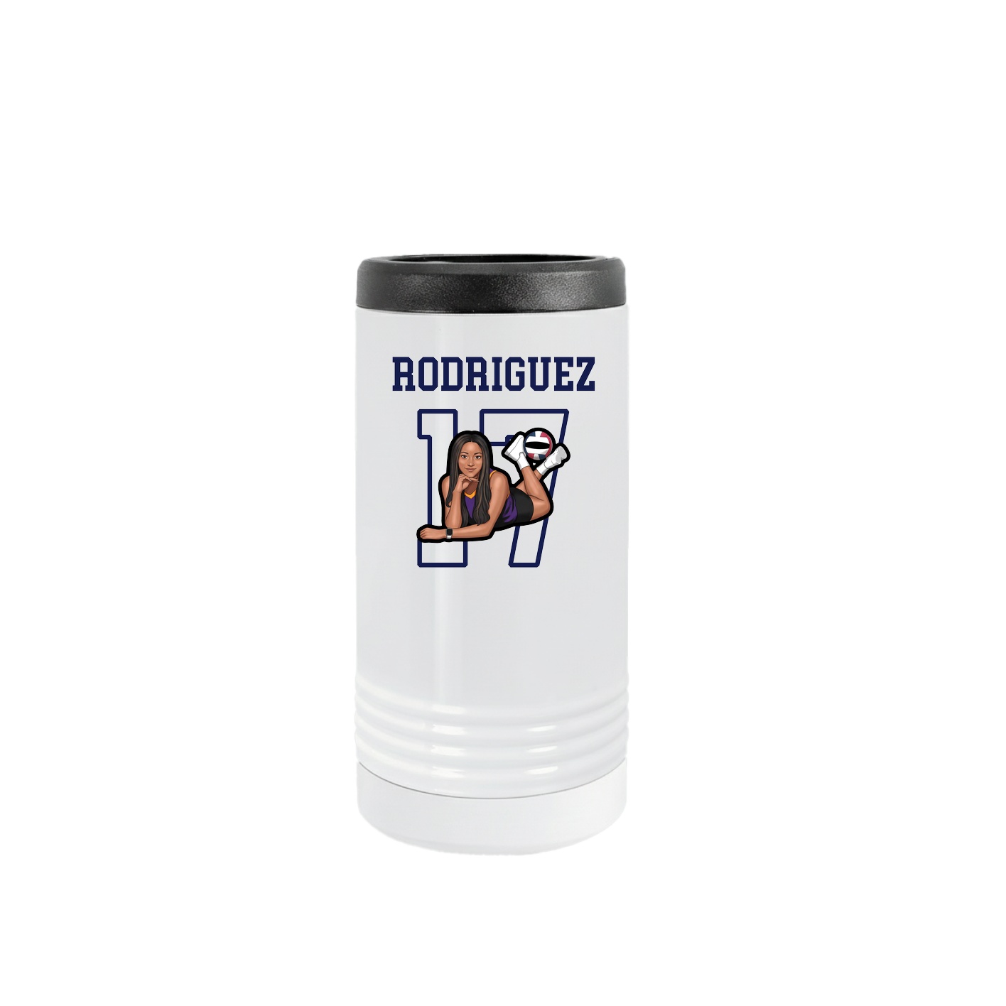 Slim Beverage Holder — Shirsey in White