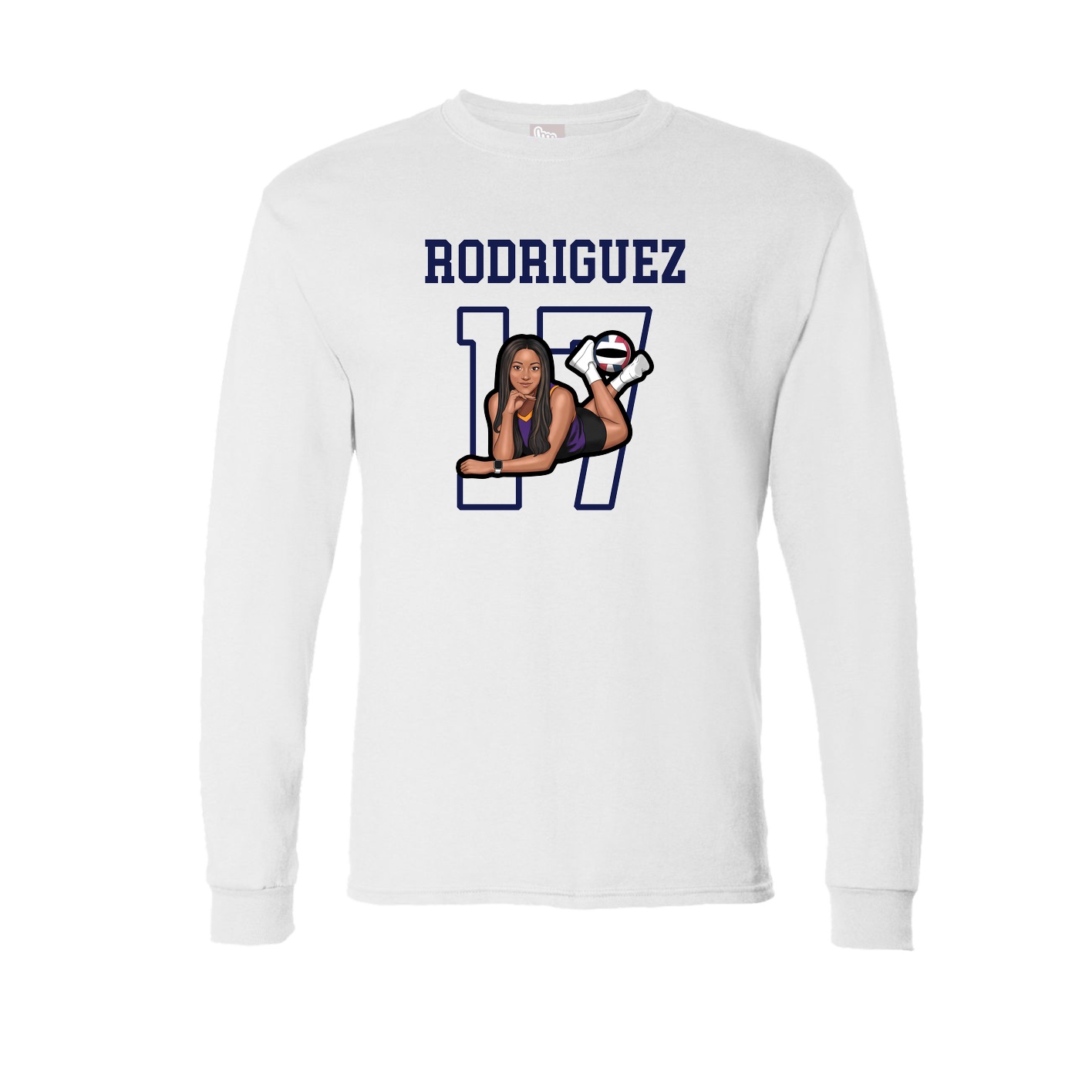 Long Sleeve Tee — Shirsey in White