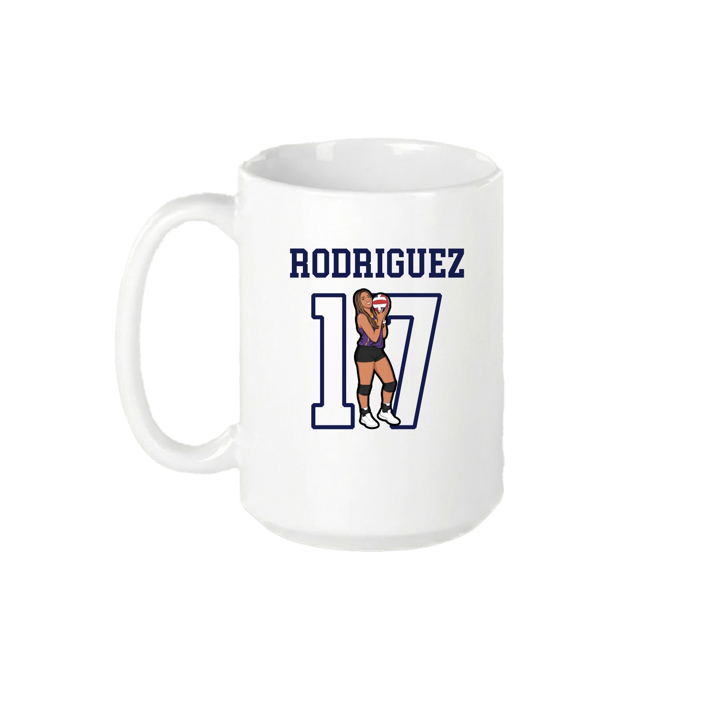 15oz Coffee Mug — Shirsey in White
