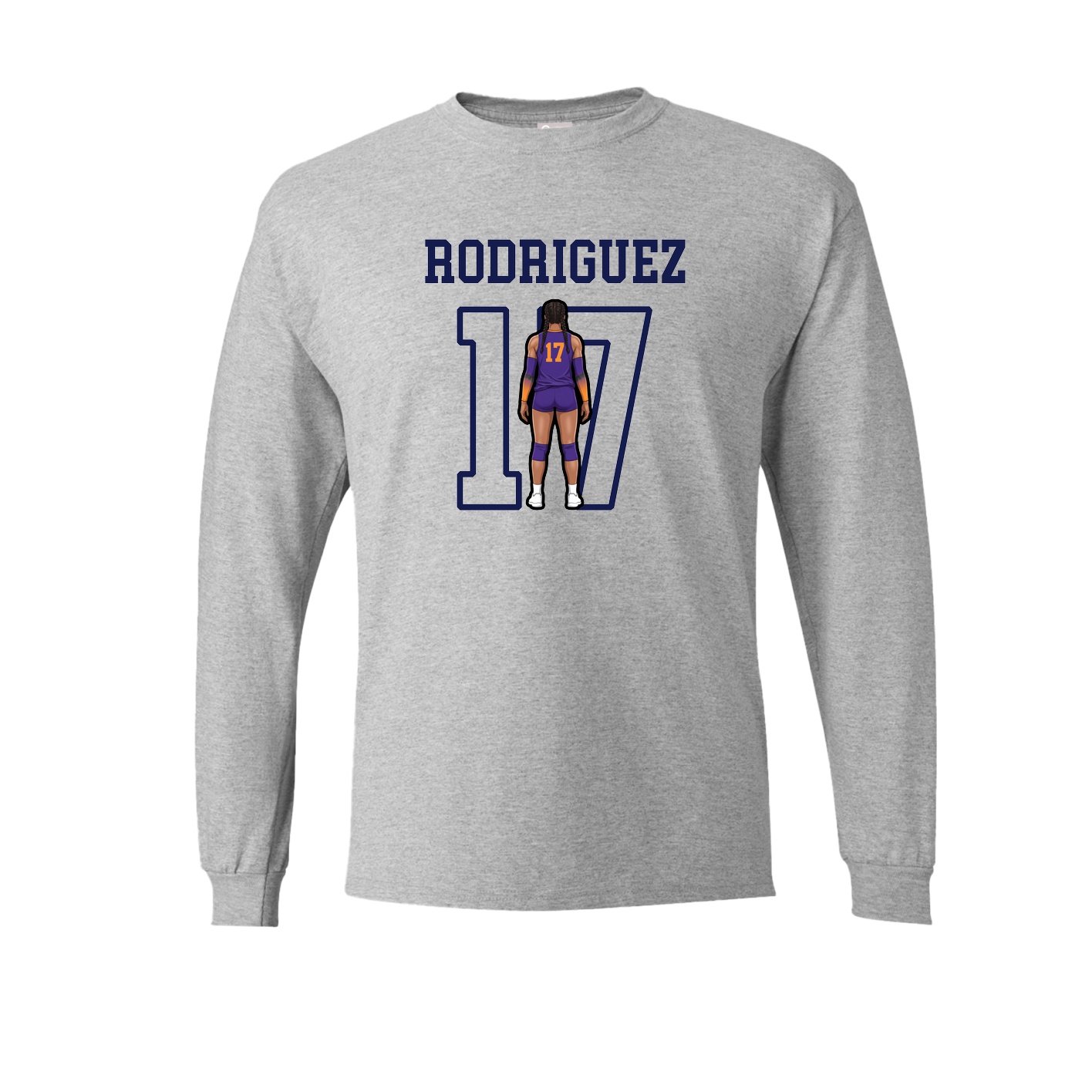 Long Sleeve Tee — Shirsey in Grey