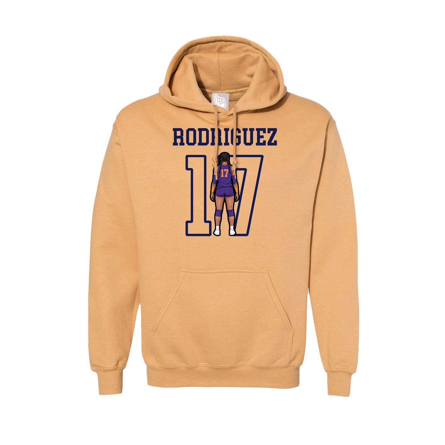 Hoodie — Shirsey in Vegas Gold