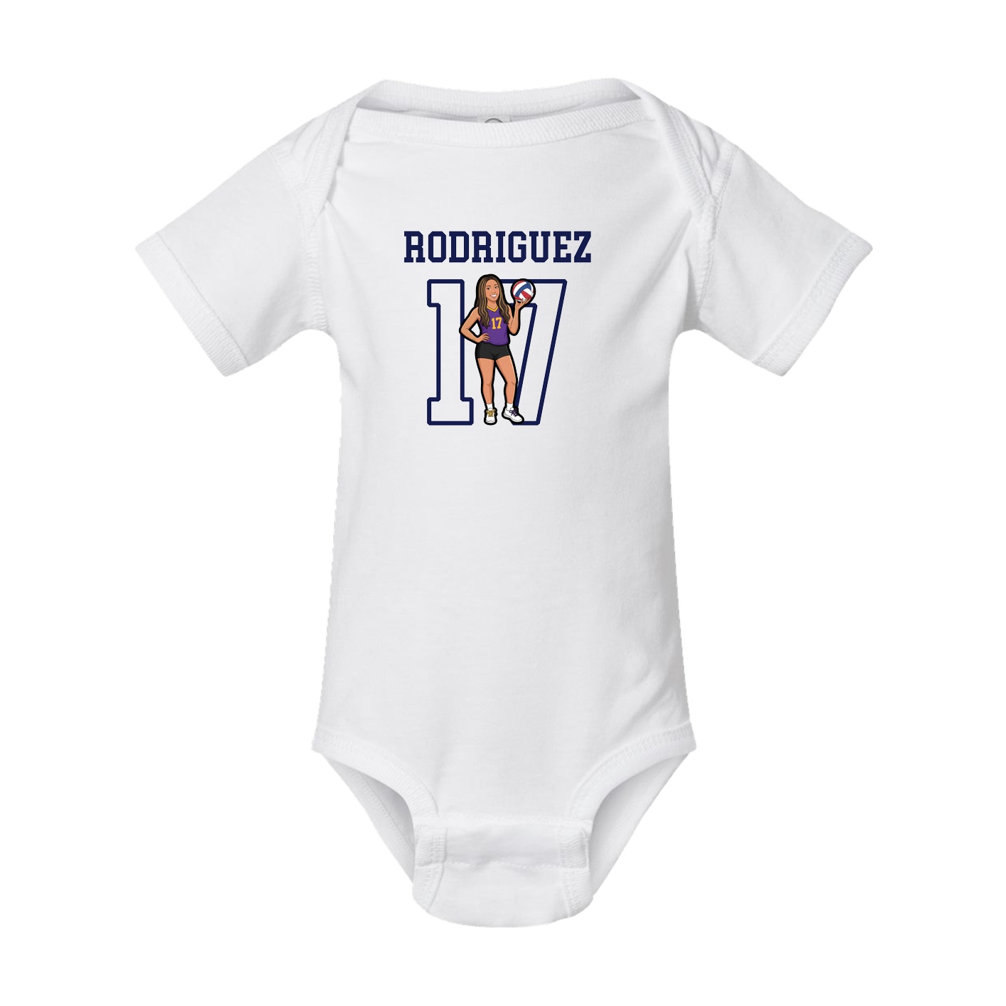 Baby Onesie — Shirsey in White