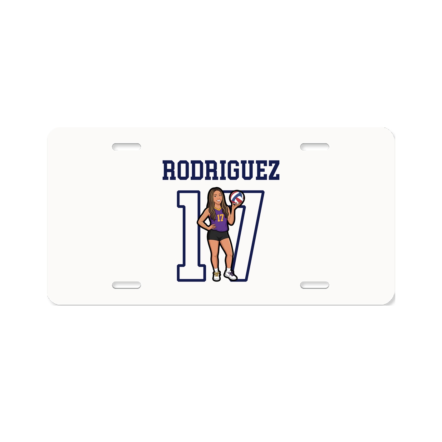License Plate — Shirsey in Classic