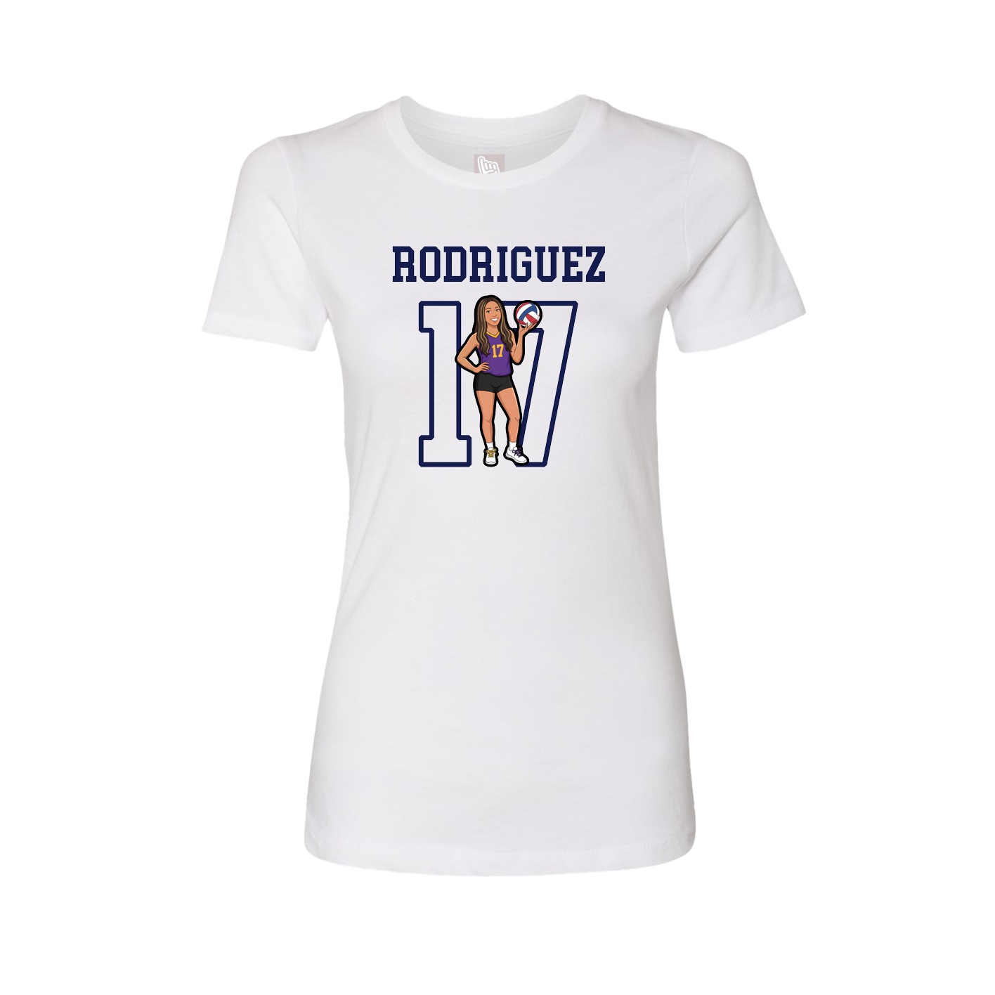 Fitted Women's Tee — Shirsey in White