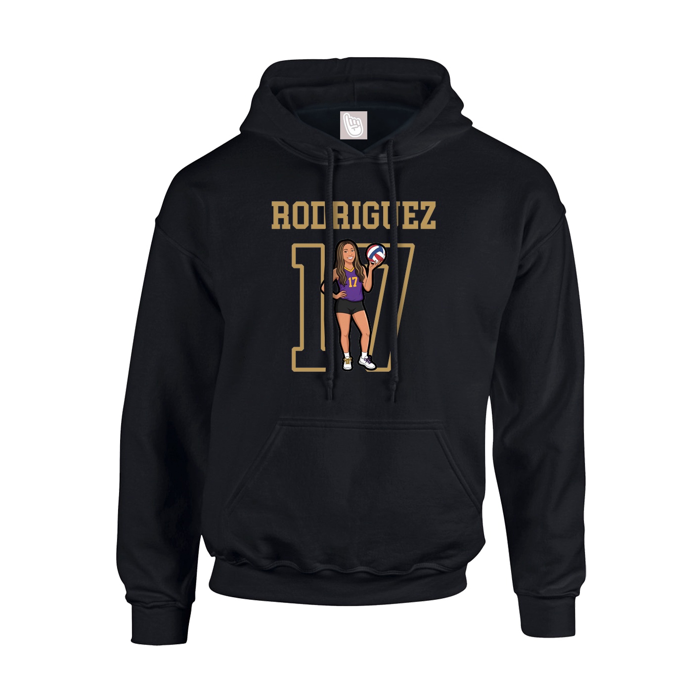 Youth Hoodie — Shirsey in Black