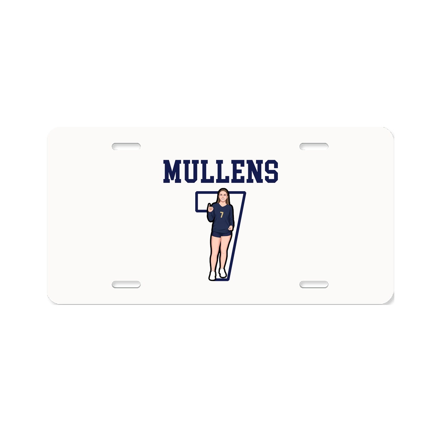 License Plate — Shirsey in Classic