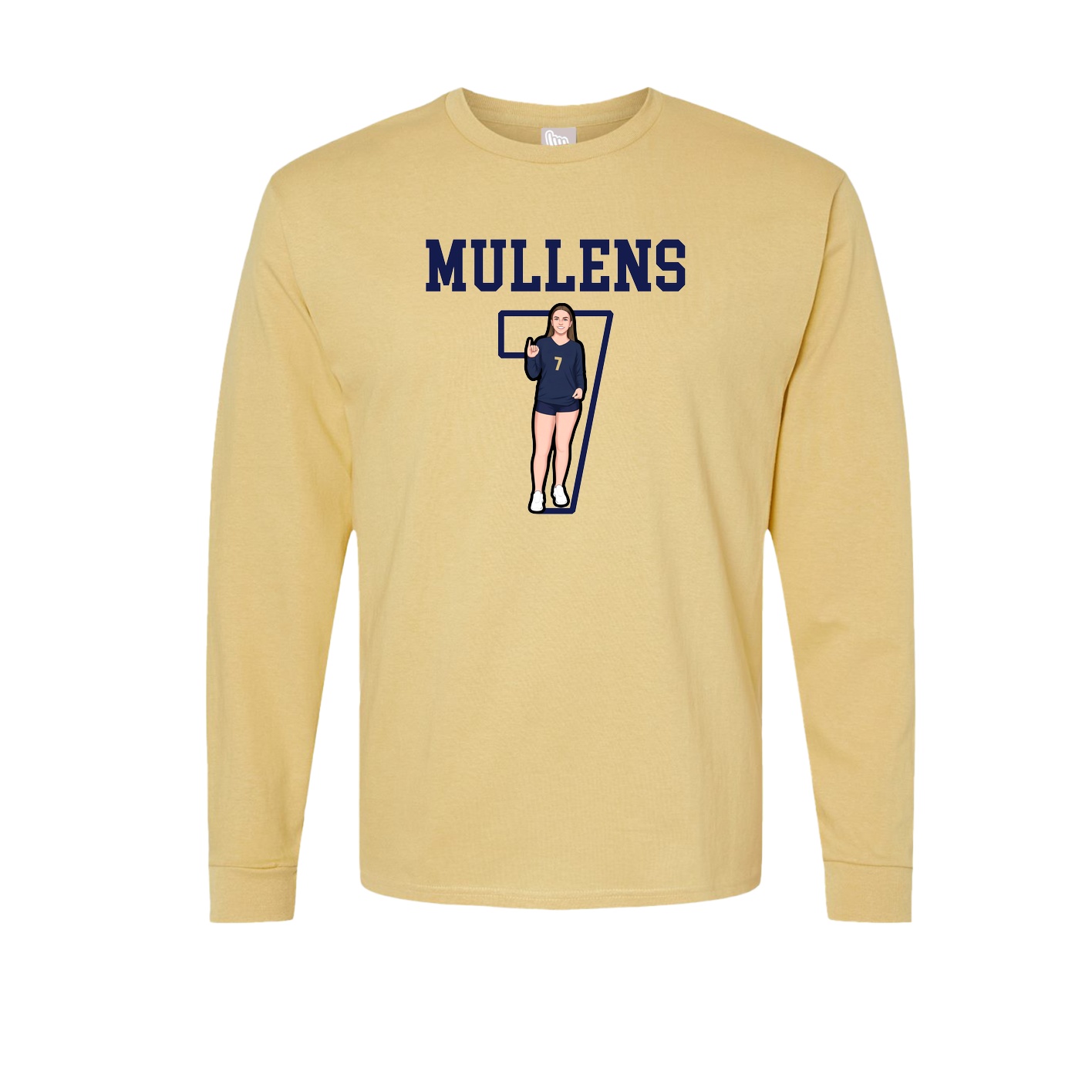 Long Sleeve Tee — Shirsey in Vegas Gold