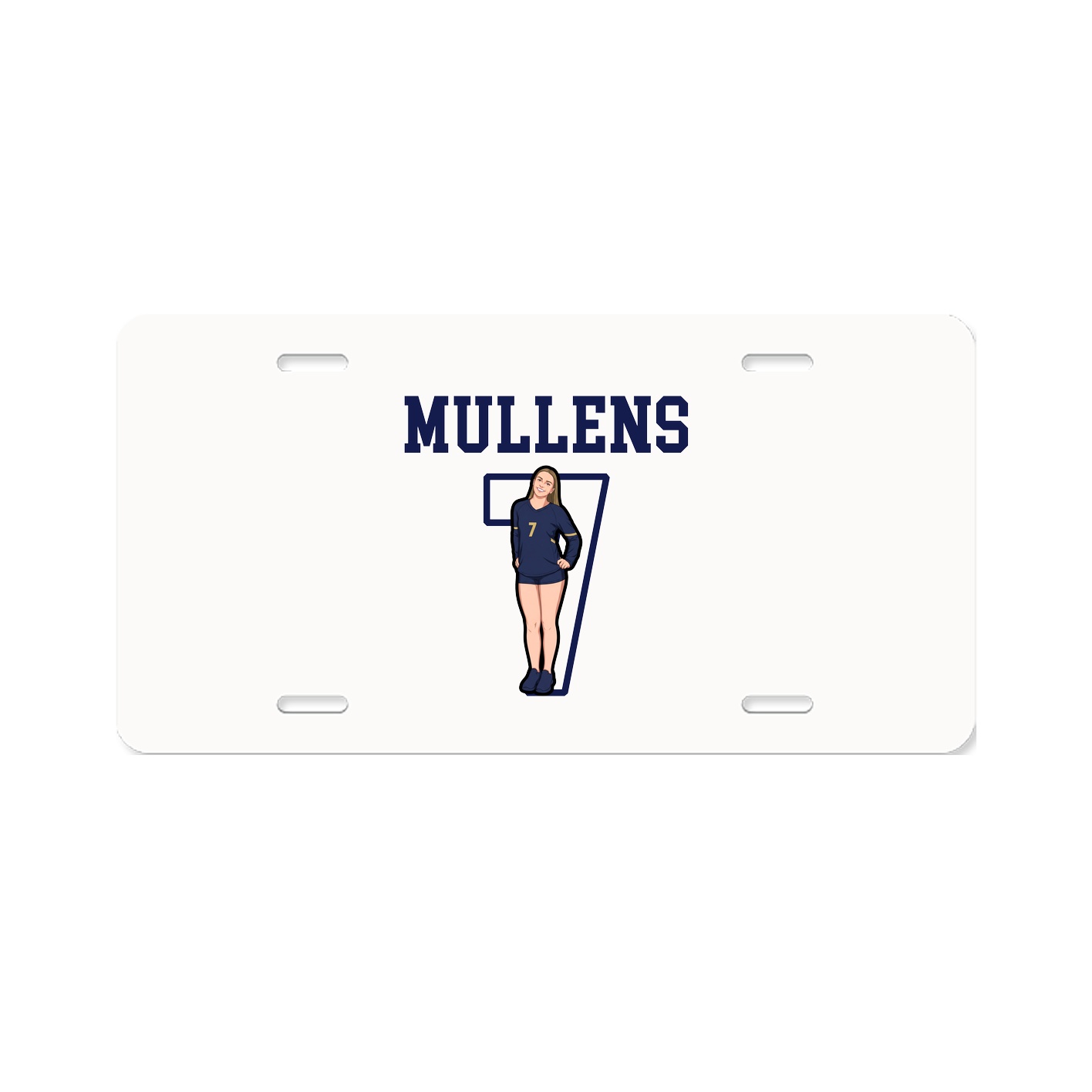 License Plate — Shirsey in Classic