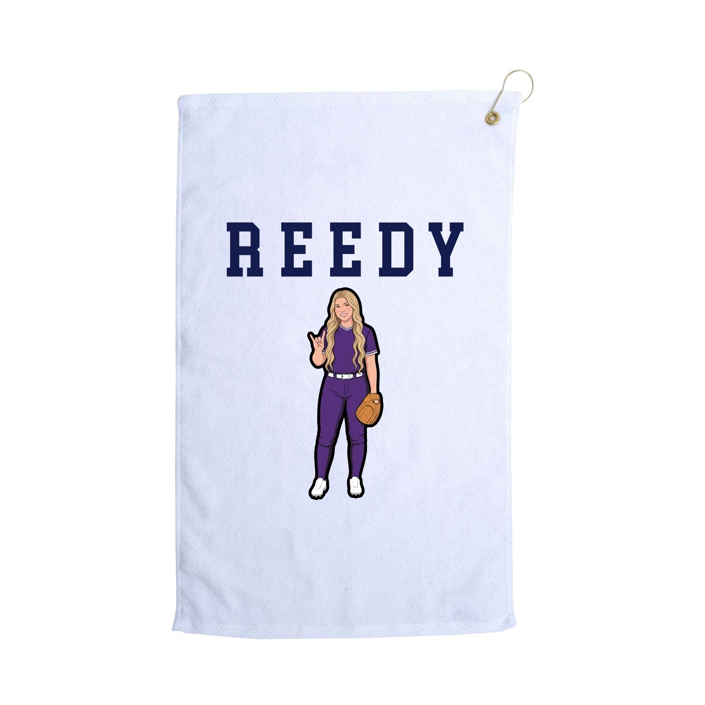 Golf Towel — Shirsey in White