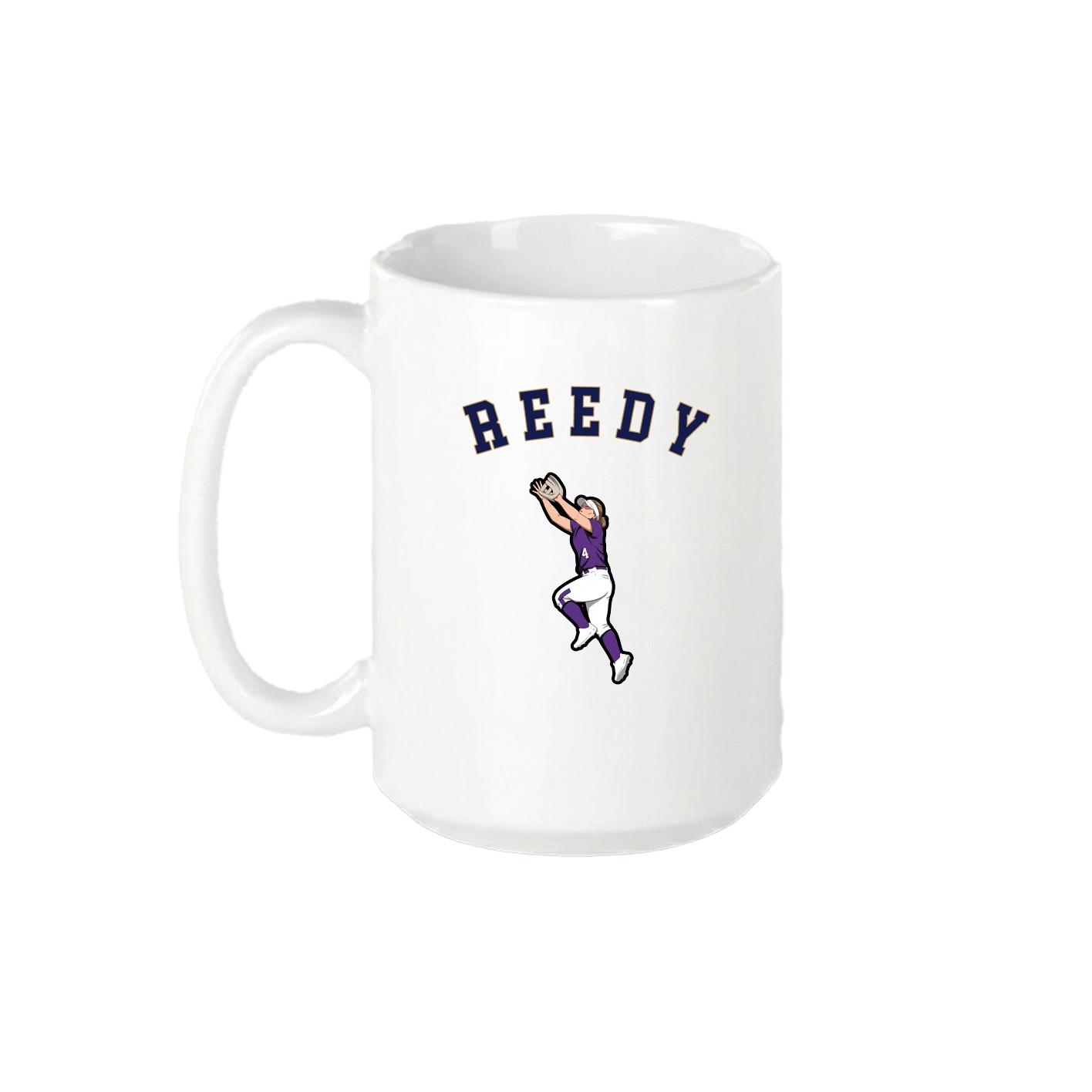 15oz Coffee Mug — Shirsey Arch in White