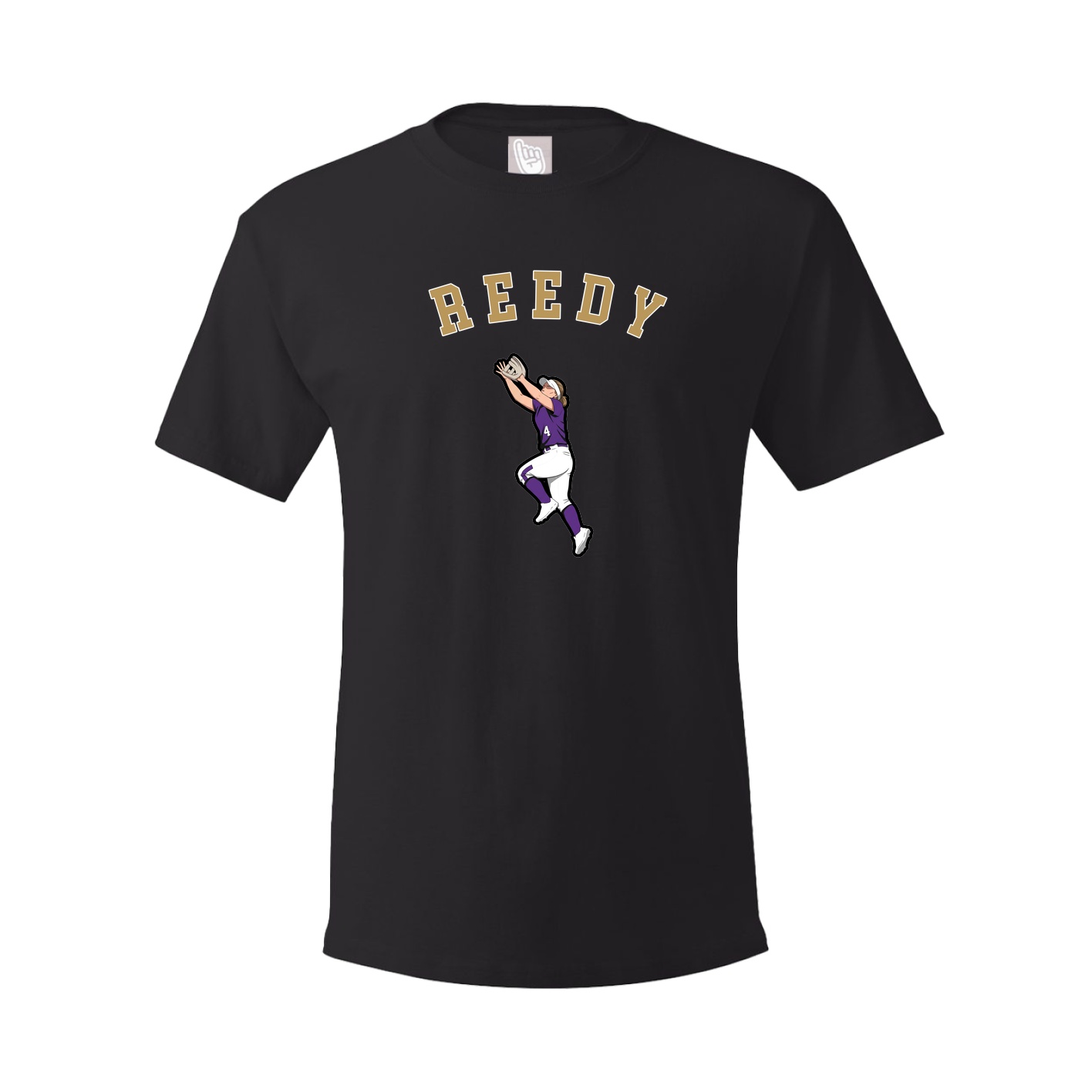 Youth Tee — Shirsey Arch in Black