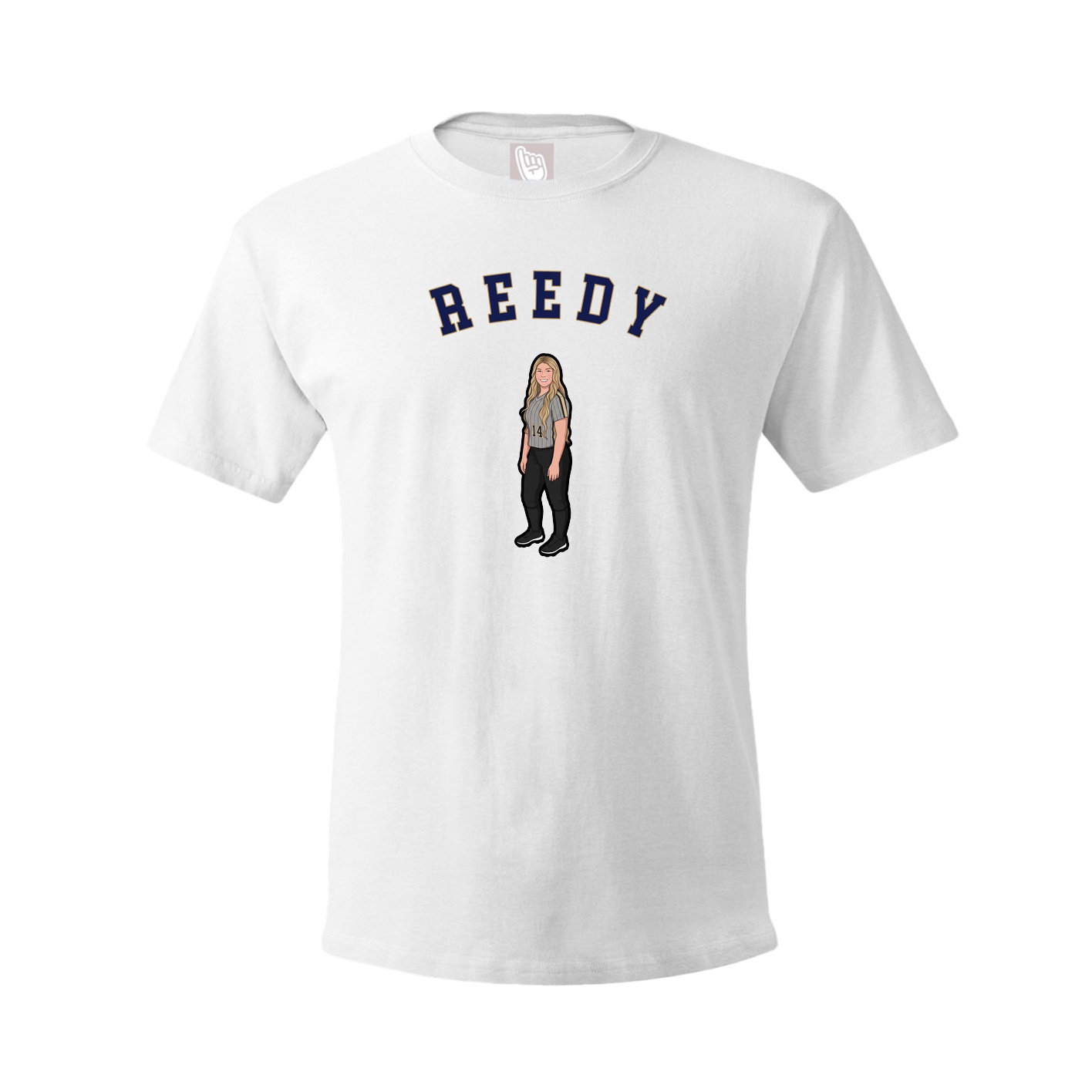 Tee — Shirsey Arch in White