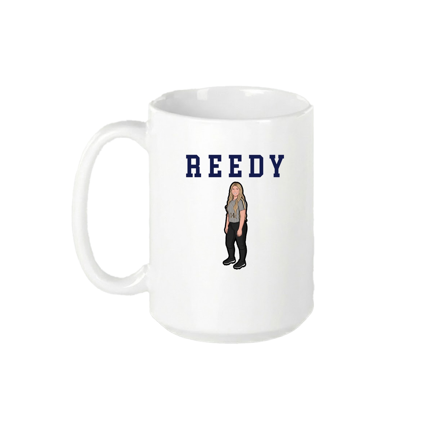 15oz Coffee Mug — Shirsey in White