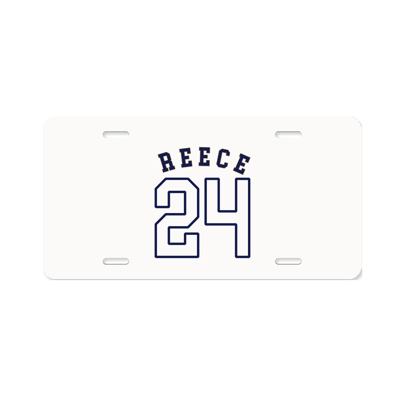 License Plate — Shirsey Arch in Classic