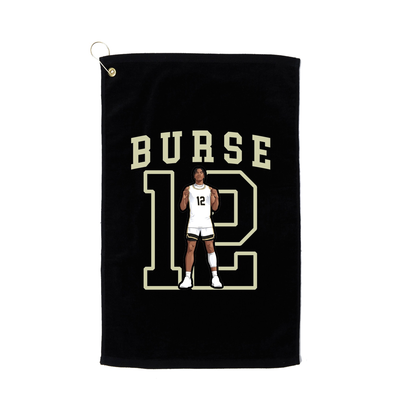 Golf Towel — Shirsey in Black