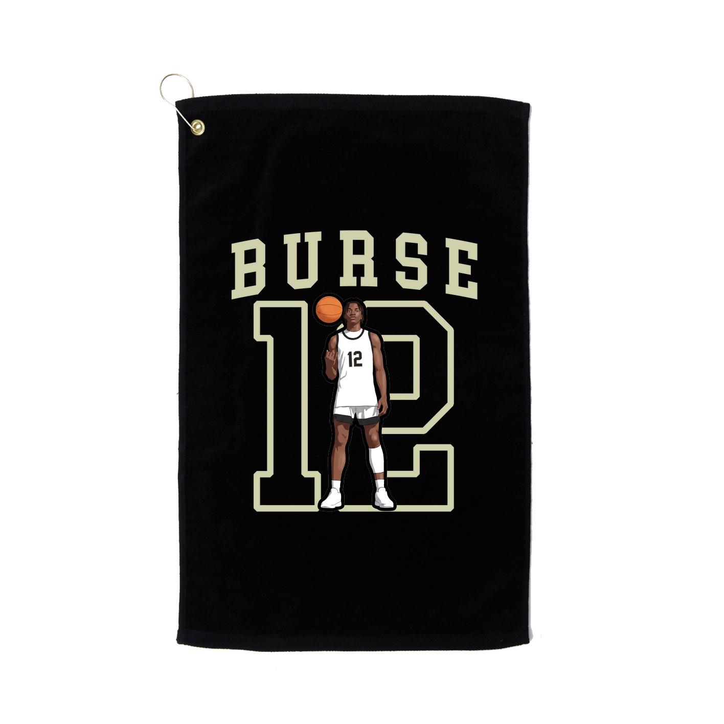 Golf Towel — Shirsey in Black