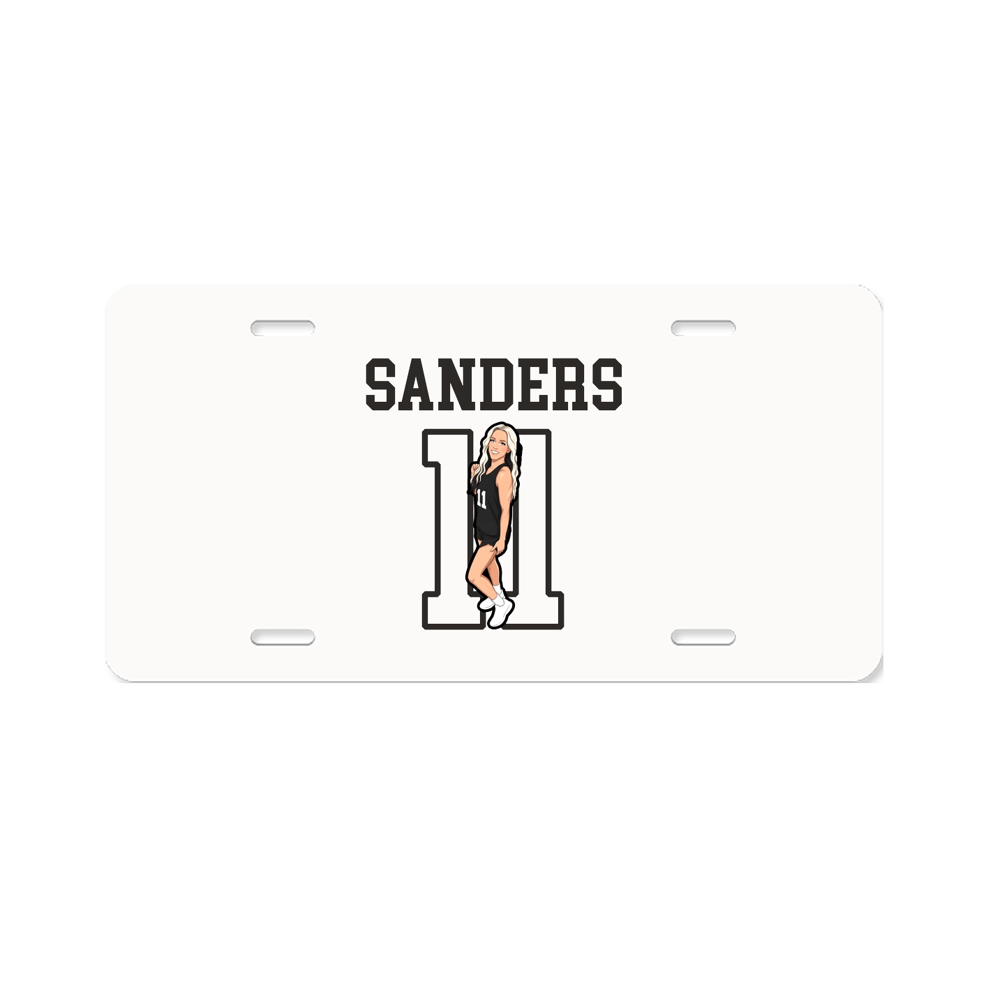 License Plate — Shirsey in Classic