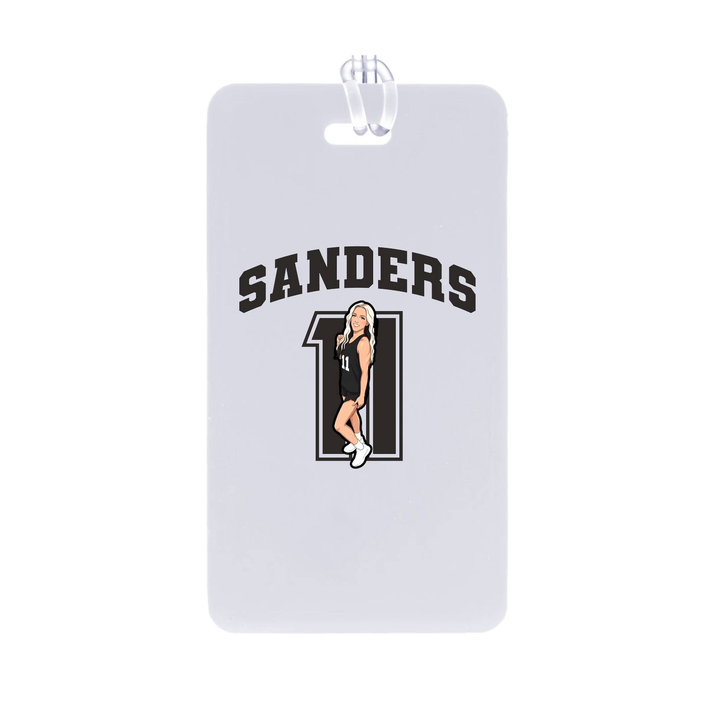 Bag Tag — Number in Classic