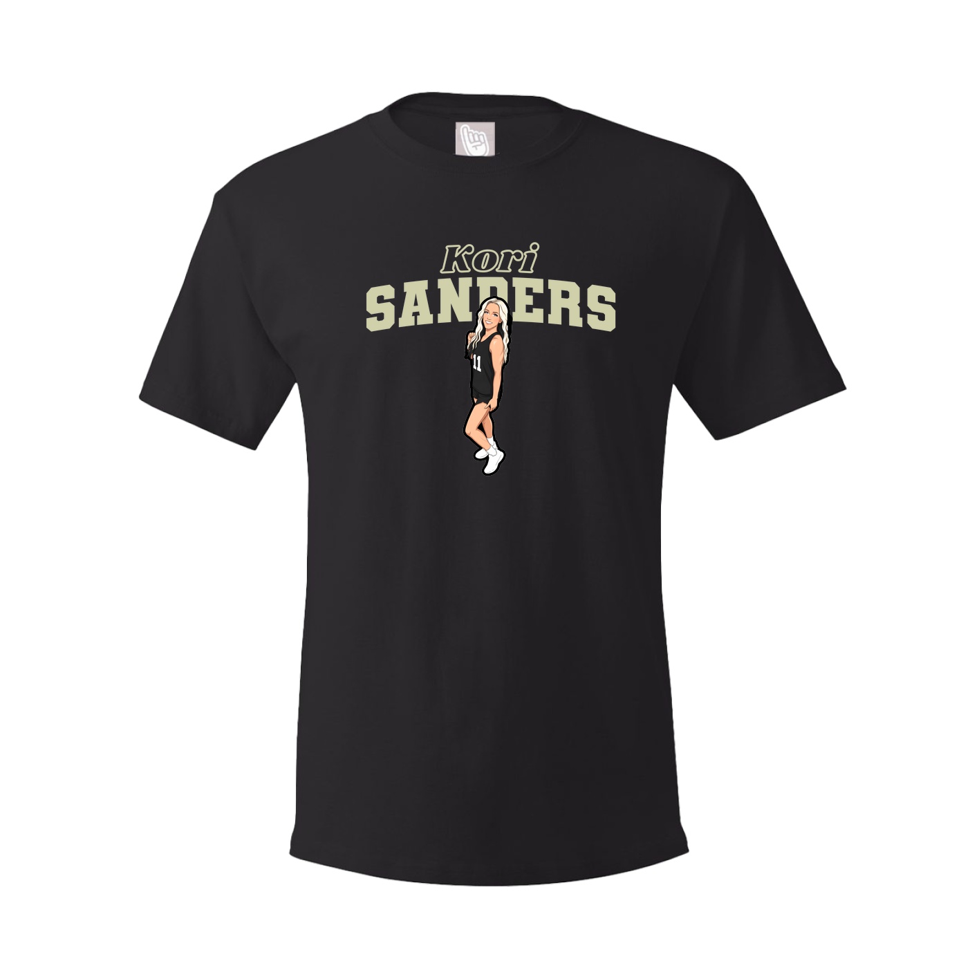 Tee — Name Arch in Black