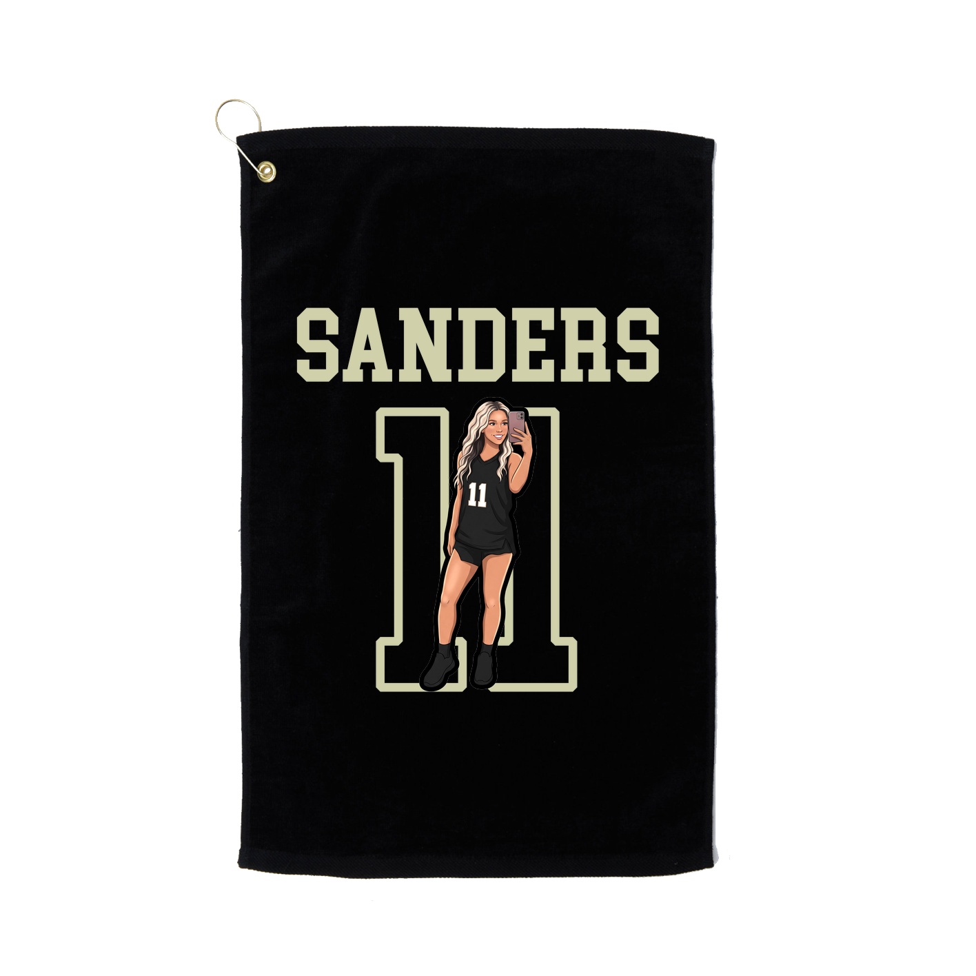 Golf Towel — Shirsey in Black