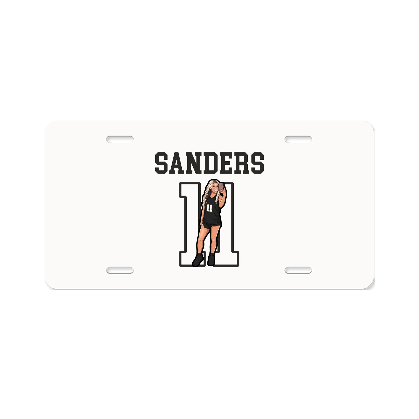 License Plate — Shirsey in Classic