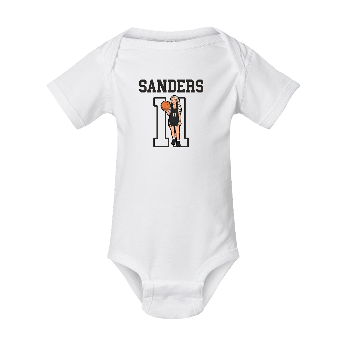 Baby Onesie — Shirsey in White