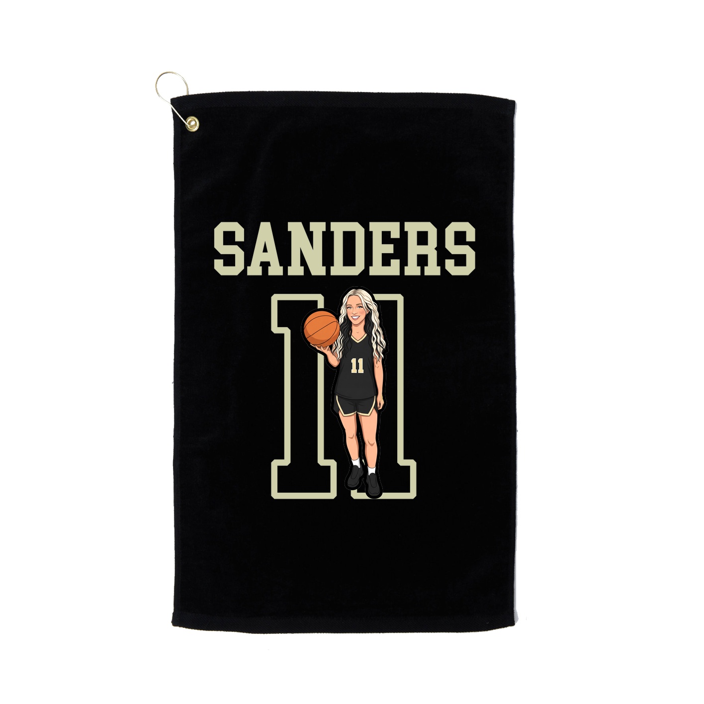 Golf Towel — Shirsey in Black