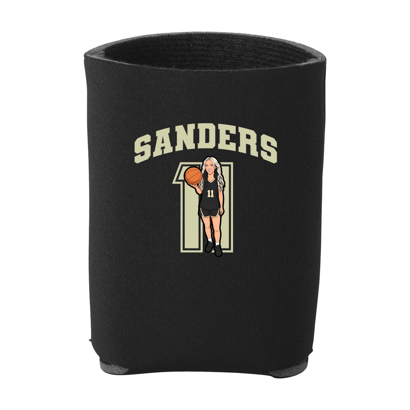 Can Holder — Number in Black