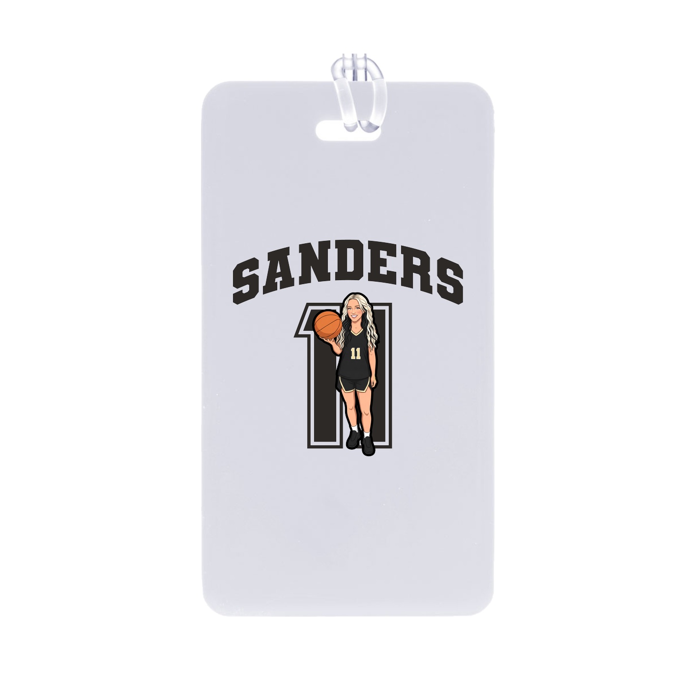 Bag Tag — Number in Classic
