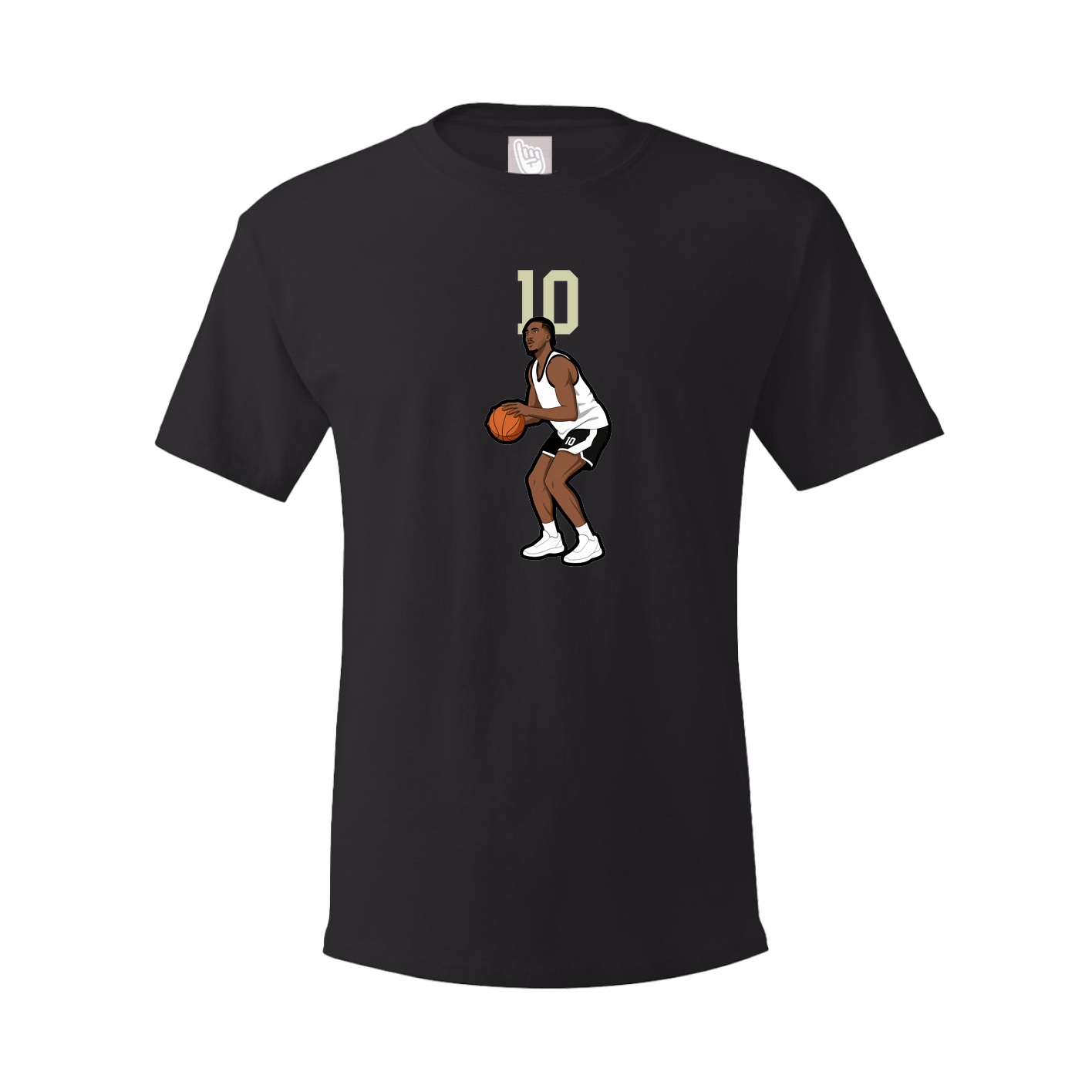 Tee — Number Top in Black