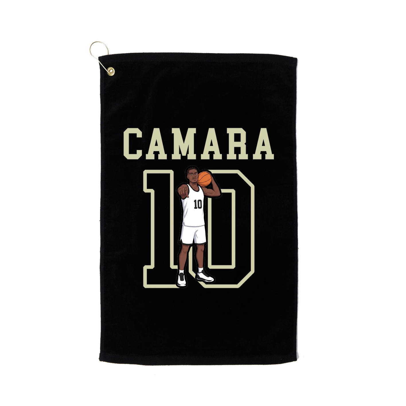 Golf Towel — Shirsey in Black