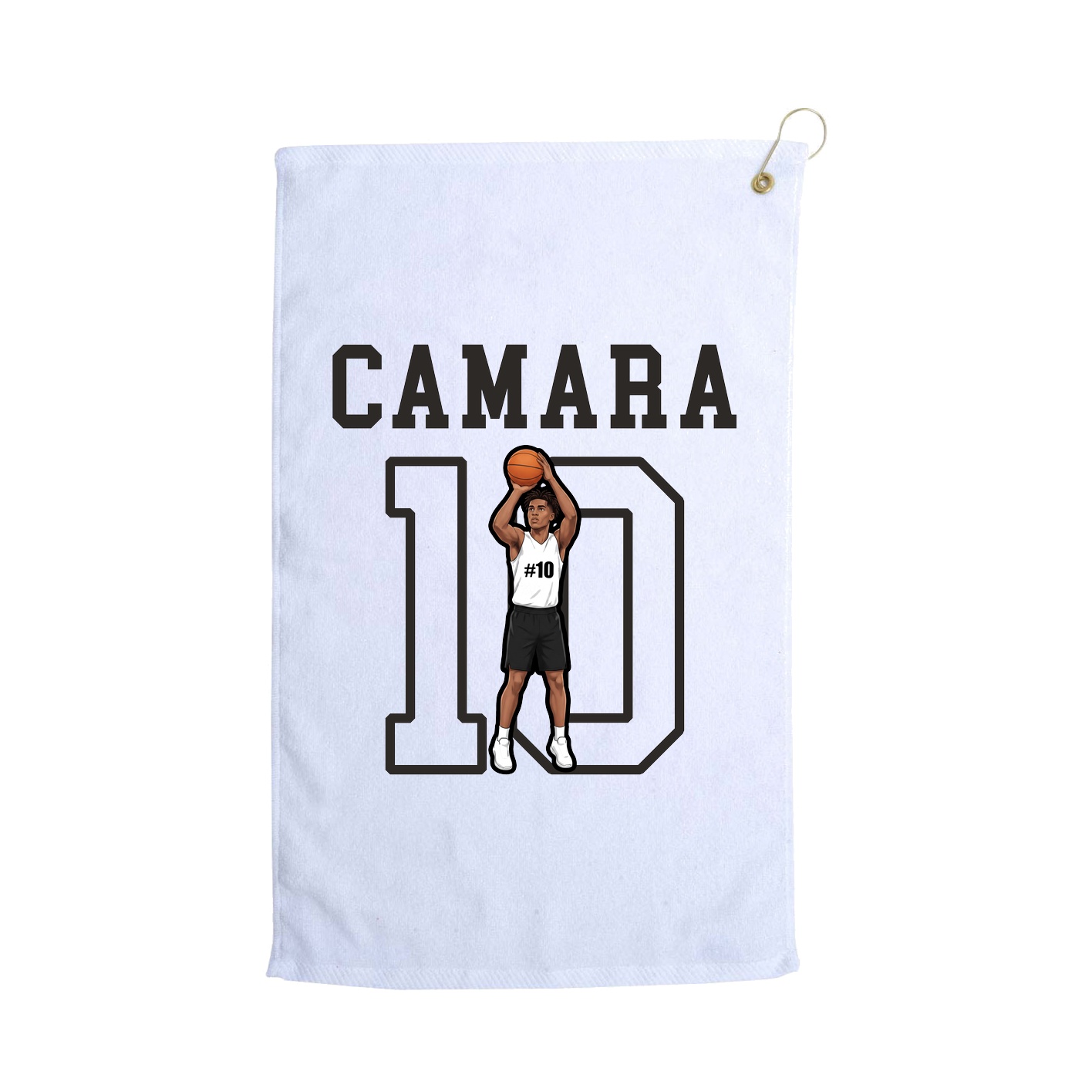 Golf Towel — Shirsey in White
