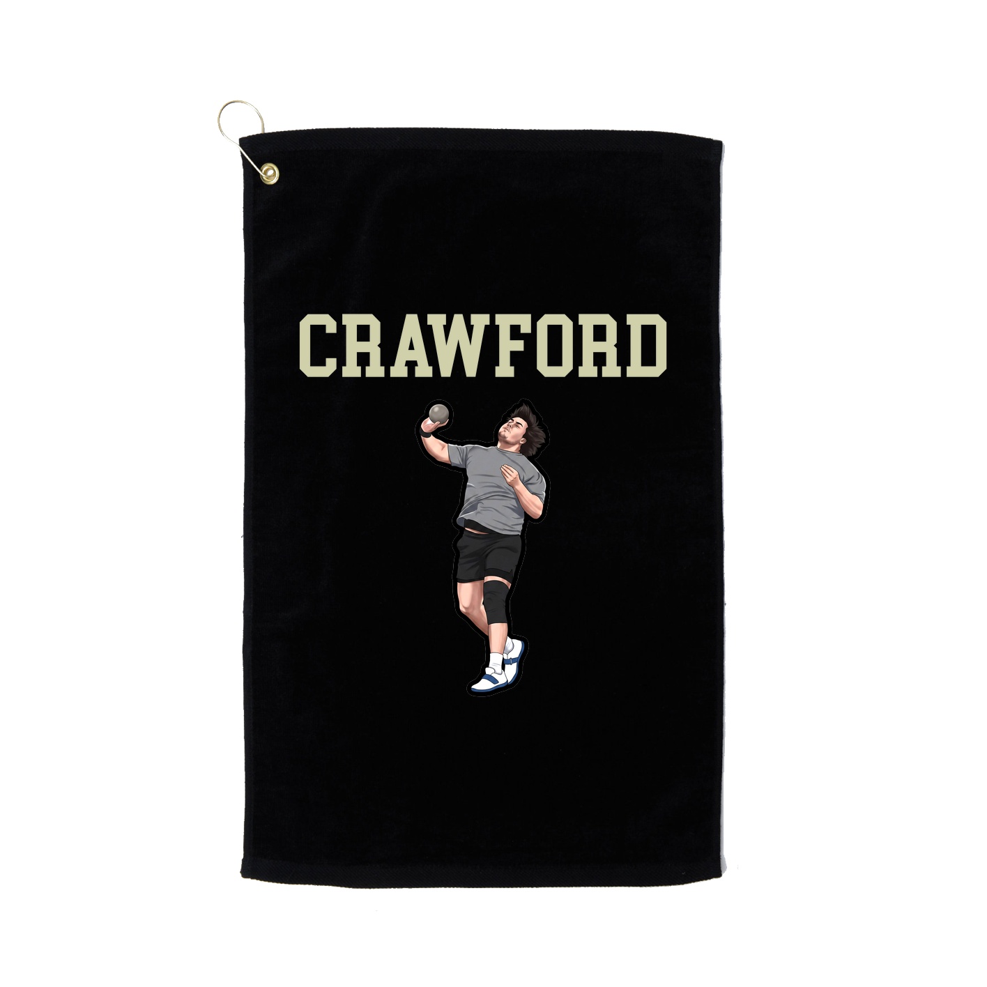 Golf Towel — Shirsey in Black