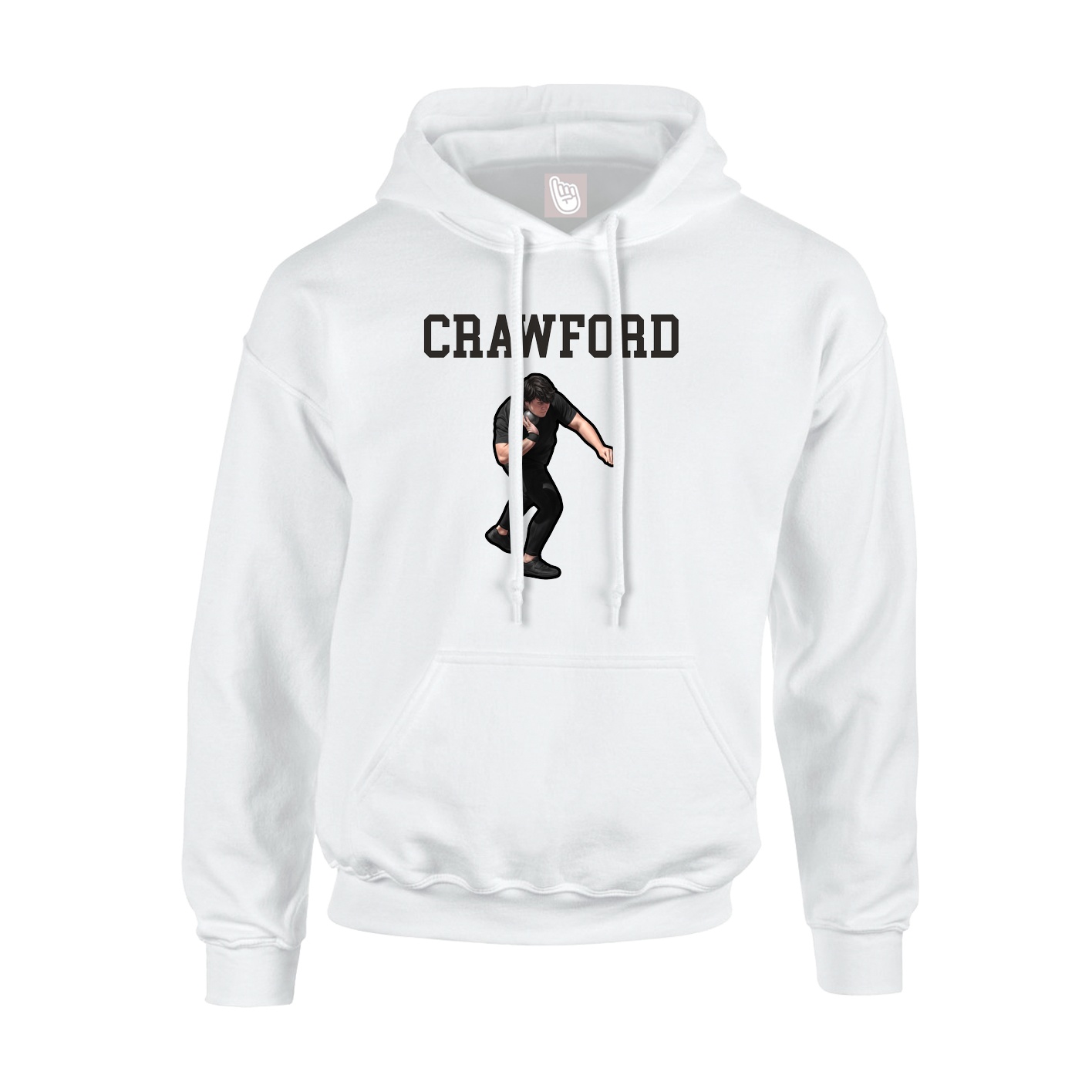Hoodie — Shirsey in White