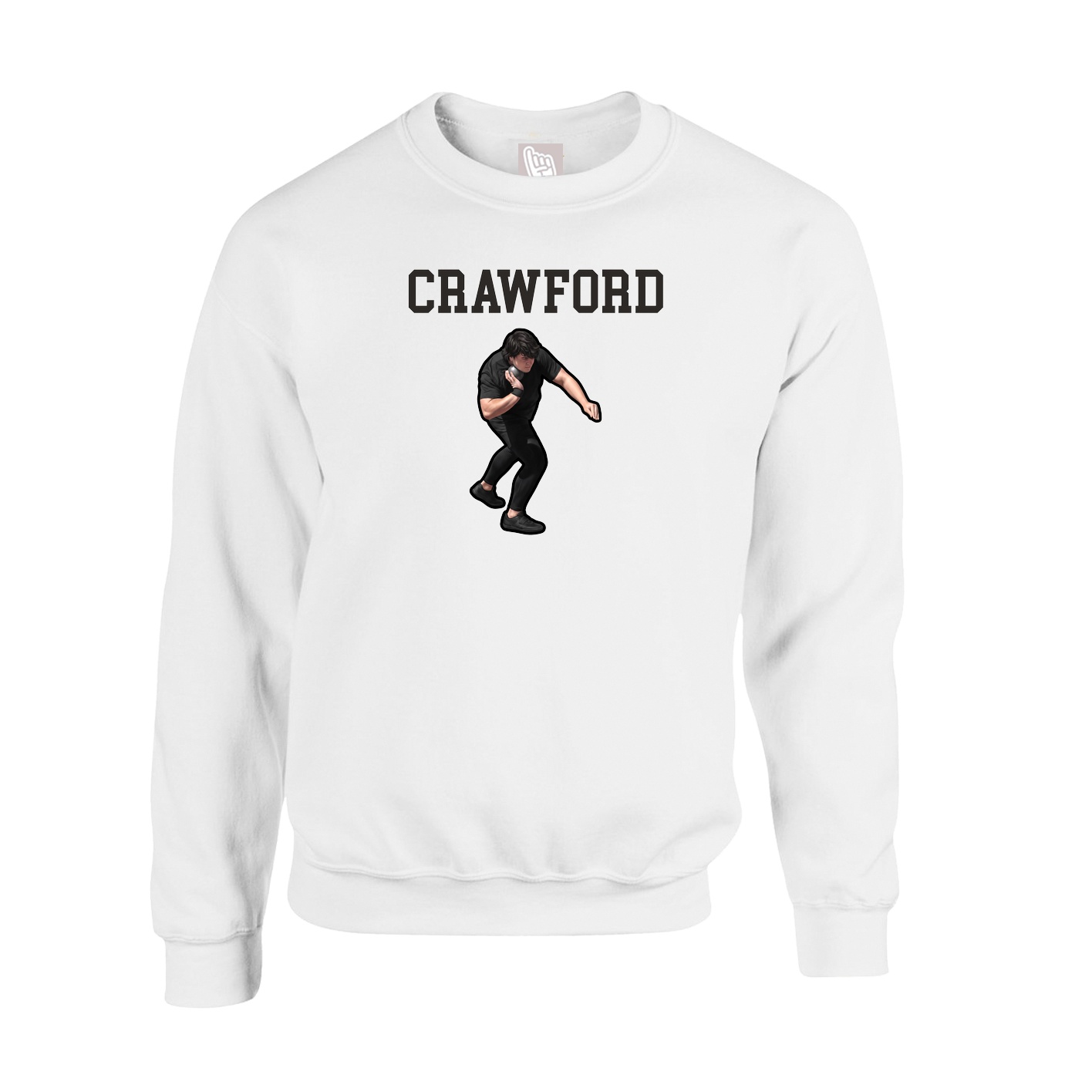 Fleece Crew — Shirsey in White