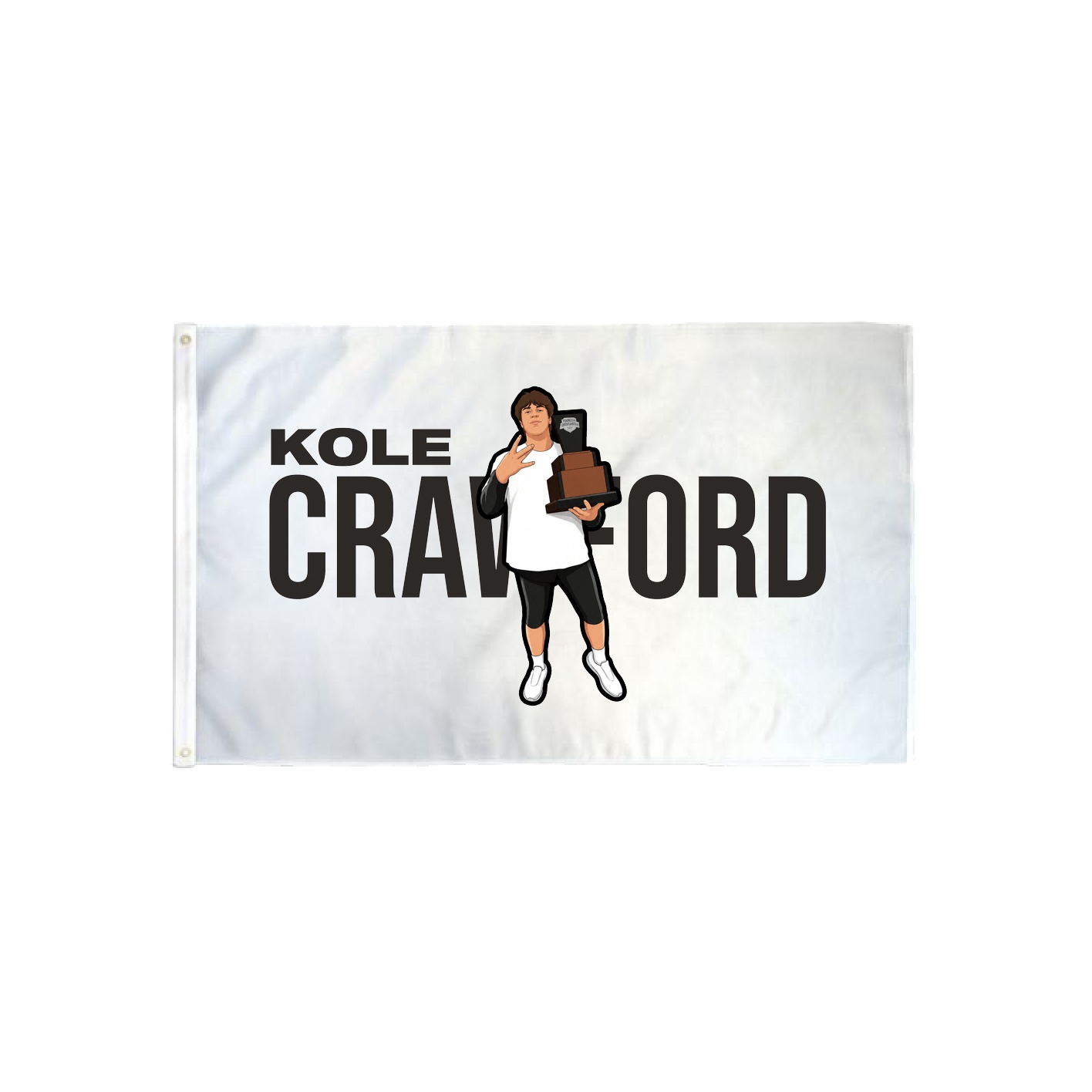 3x5 Flag — Player Name in Classic
