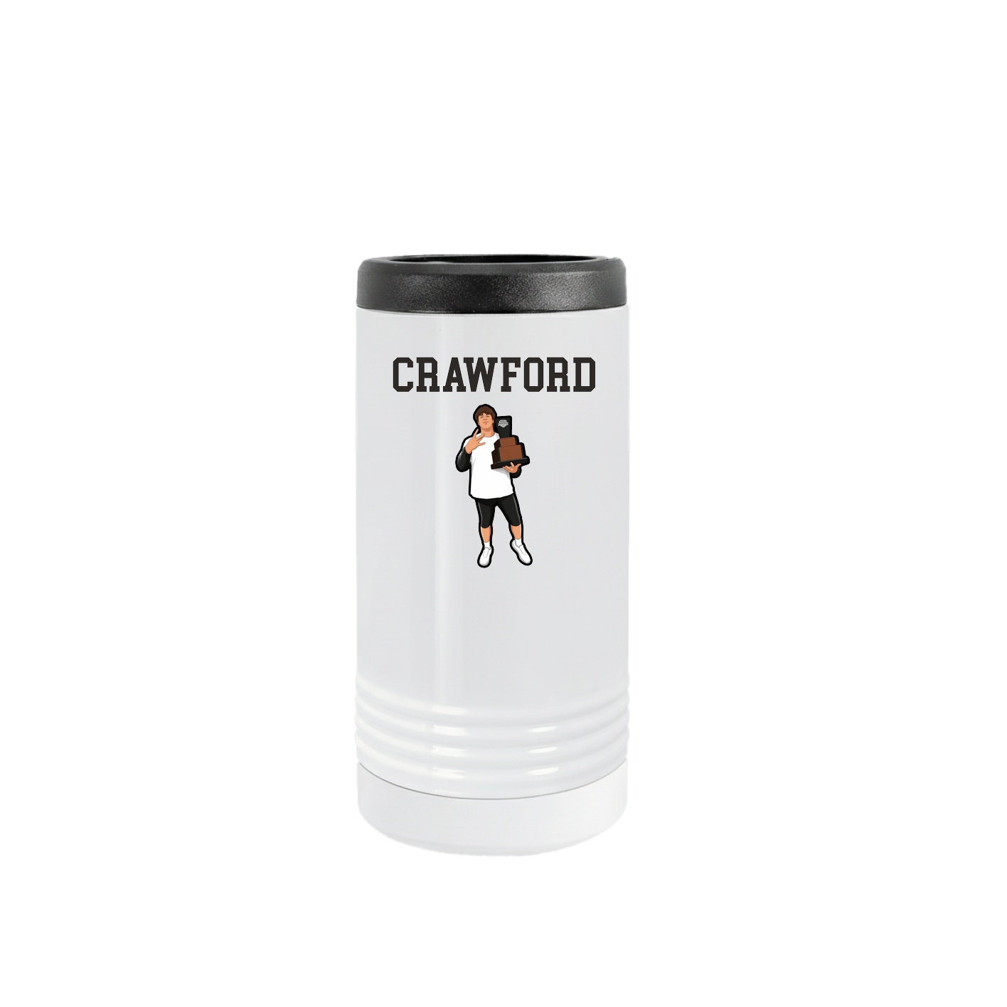 Slim Beverage Holder — Shirsey in White
