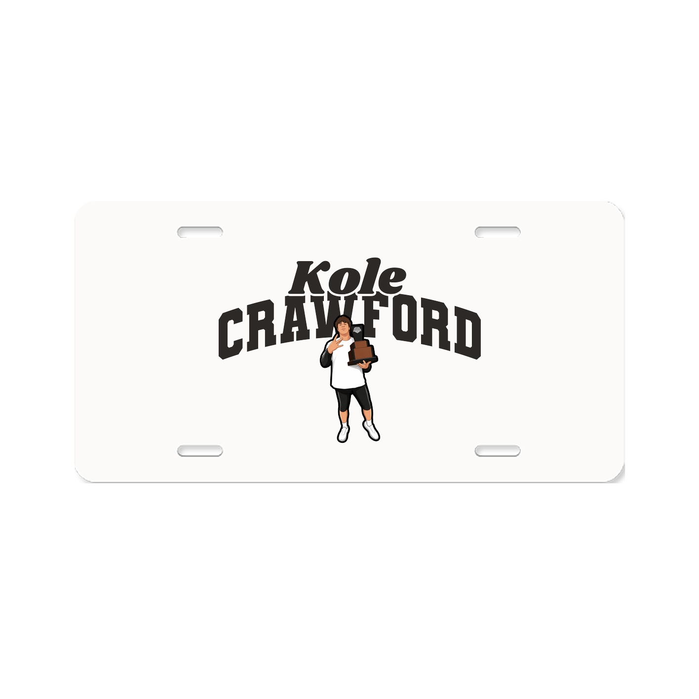 License Plate — Signature Arch in Classic