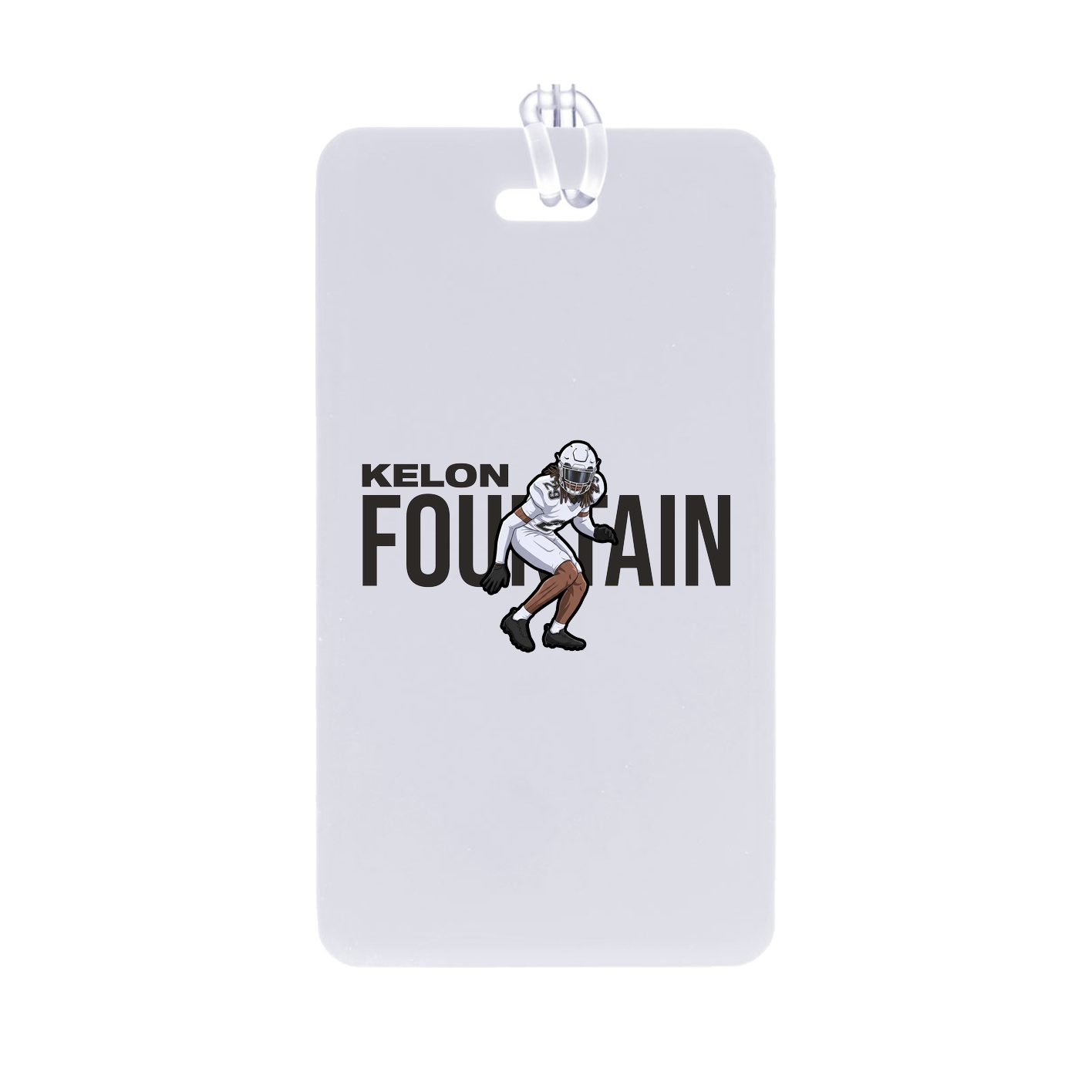 Bag Tag — Player Name in Classic