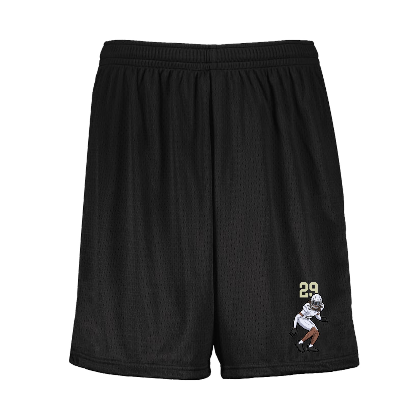 Shorts — Number Top in Black