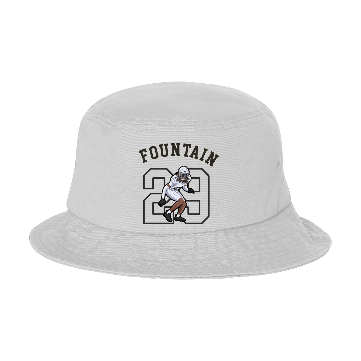 Bucket Cap — Shirsey Arch in White