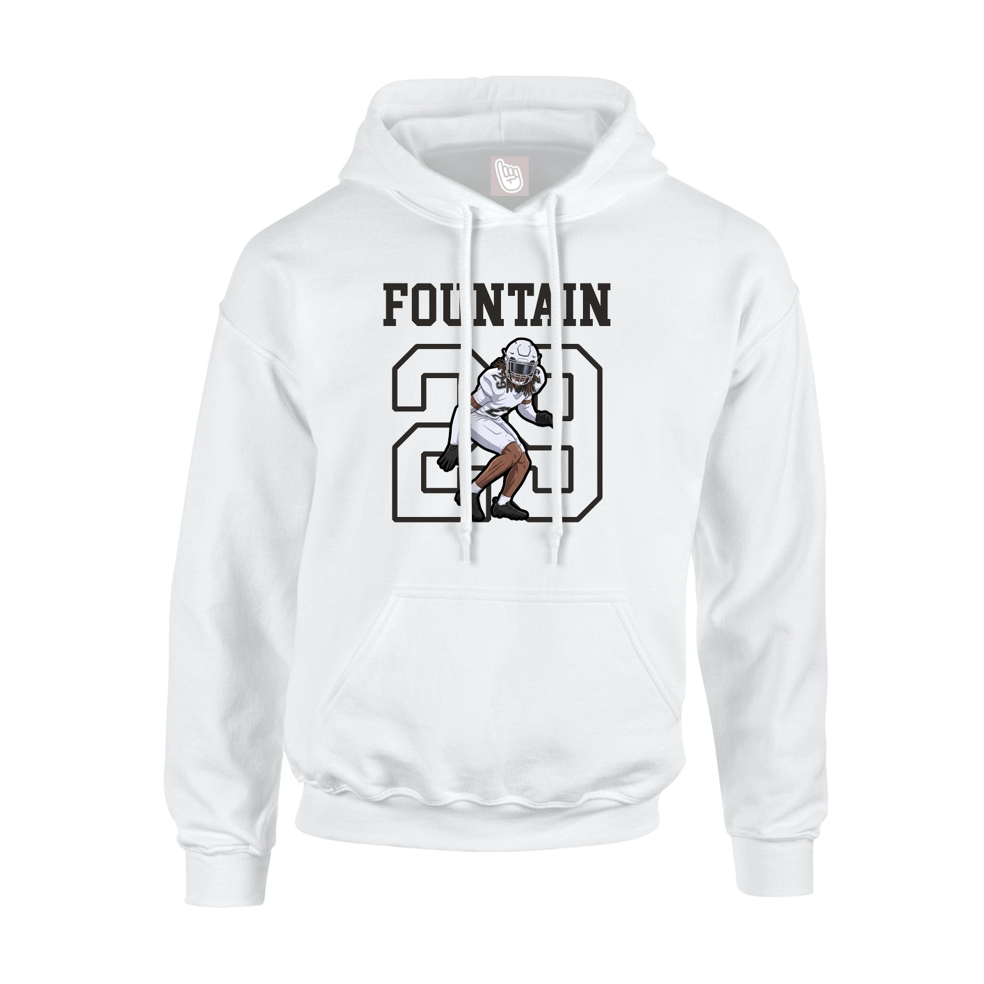 Youth Hoodie — Shirsey in White