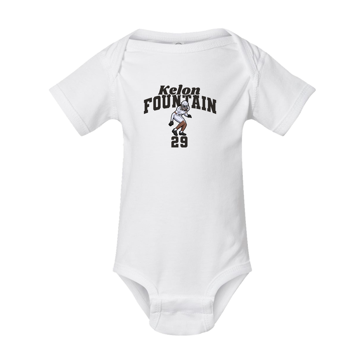 Baby Onesie — Signature Arch in White