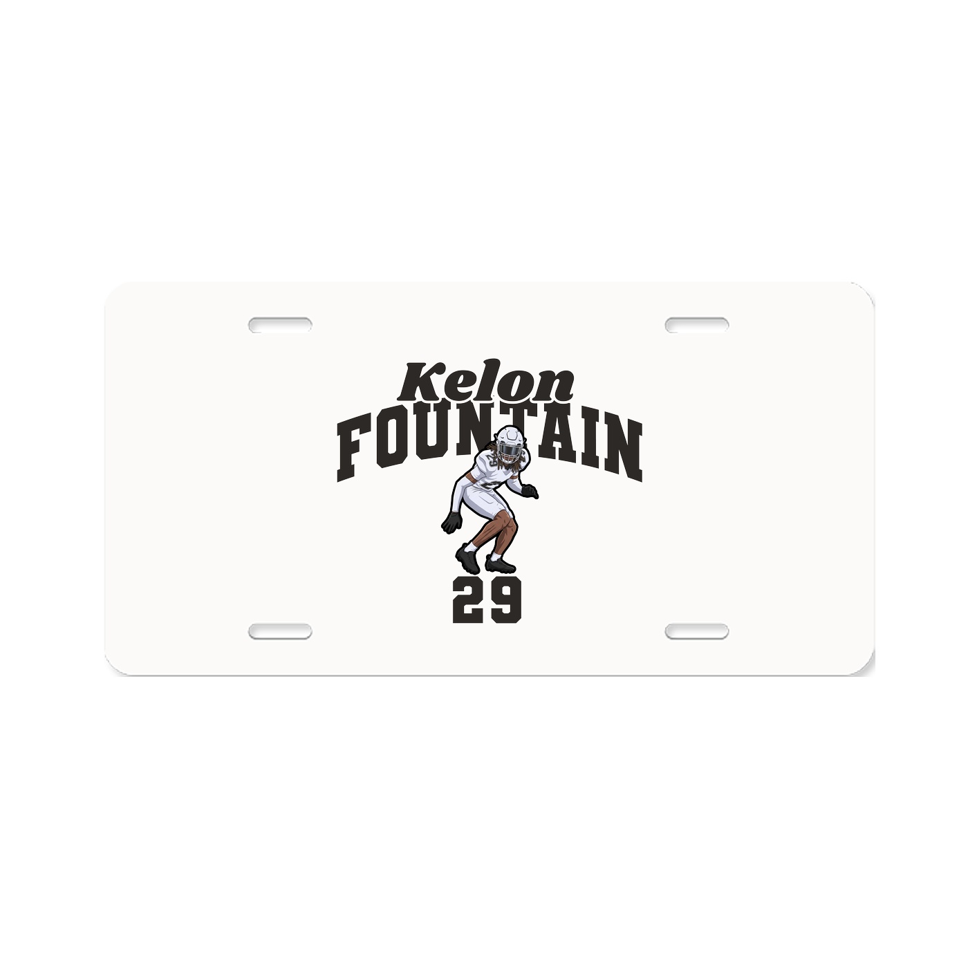 License Plate — Signature Arch in Classic