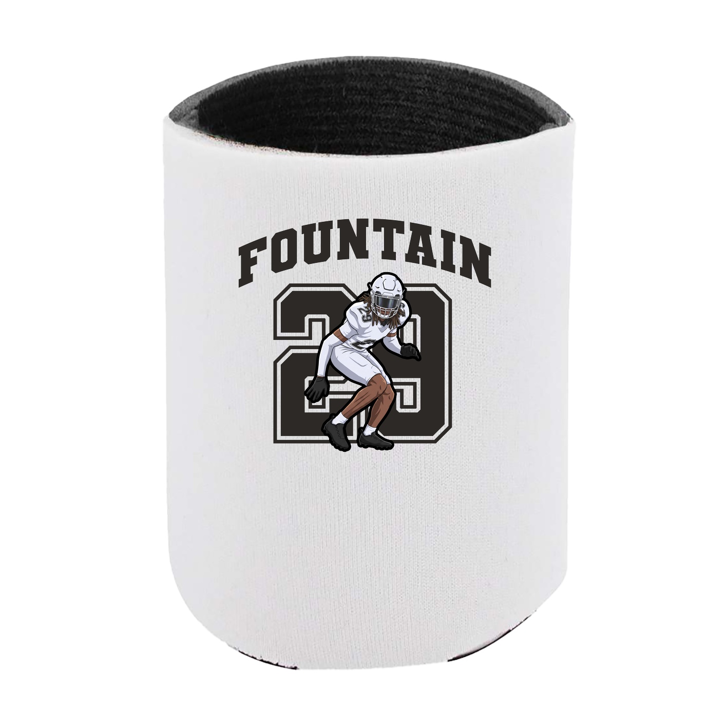 Can Holder — Number in White