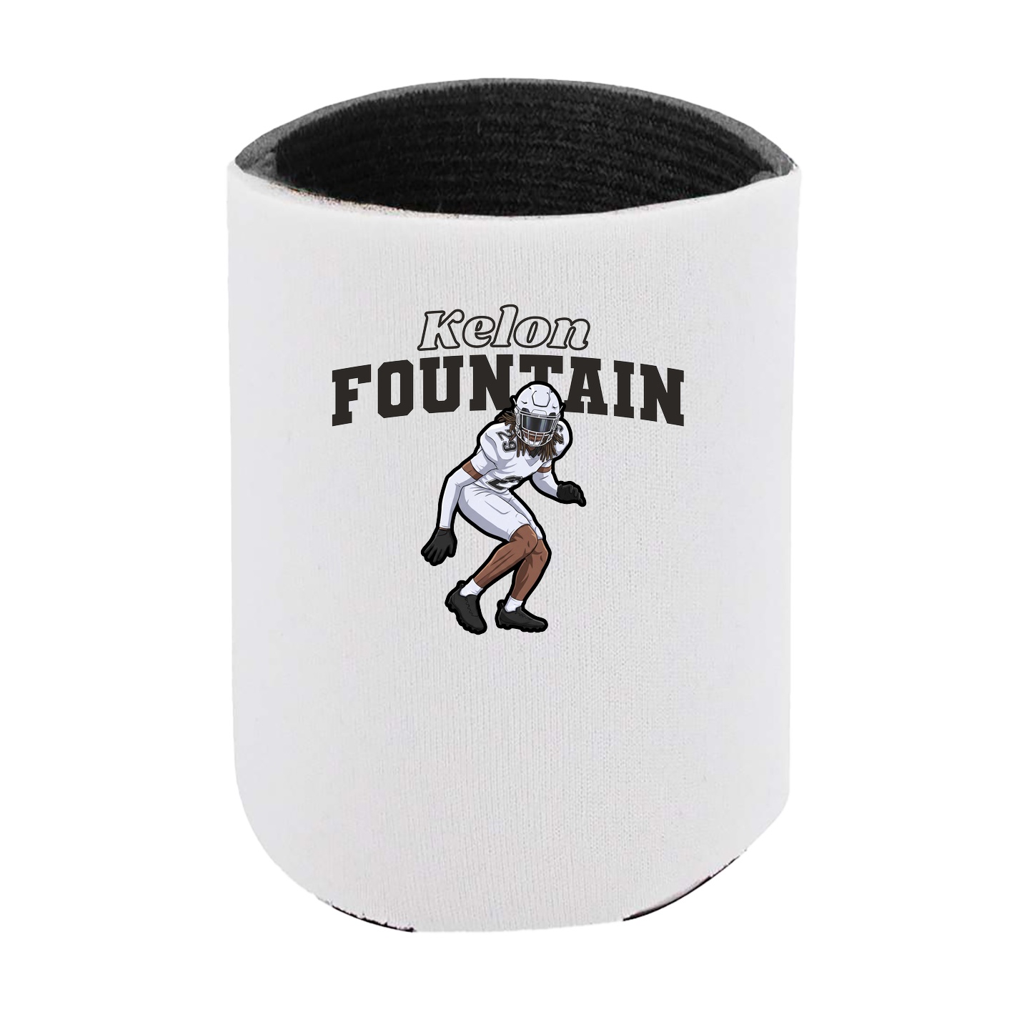 Can Holder — Name Arch in White